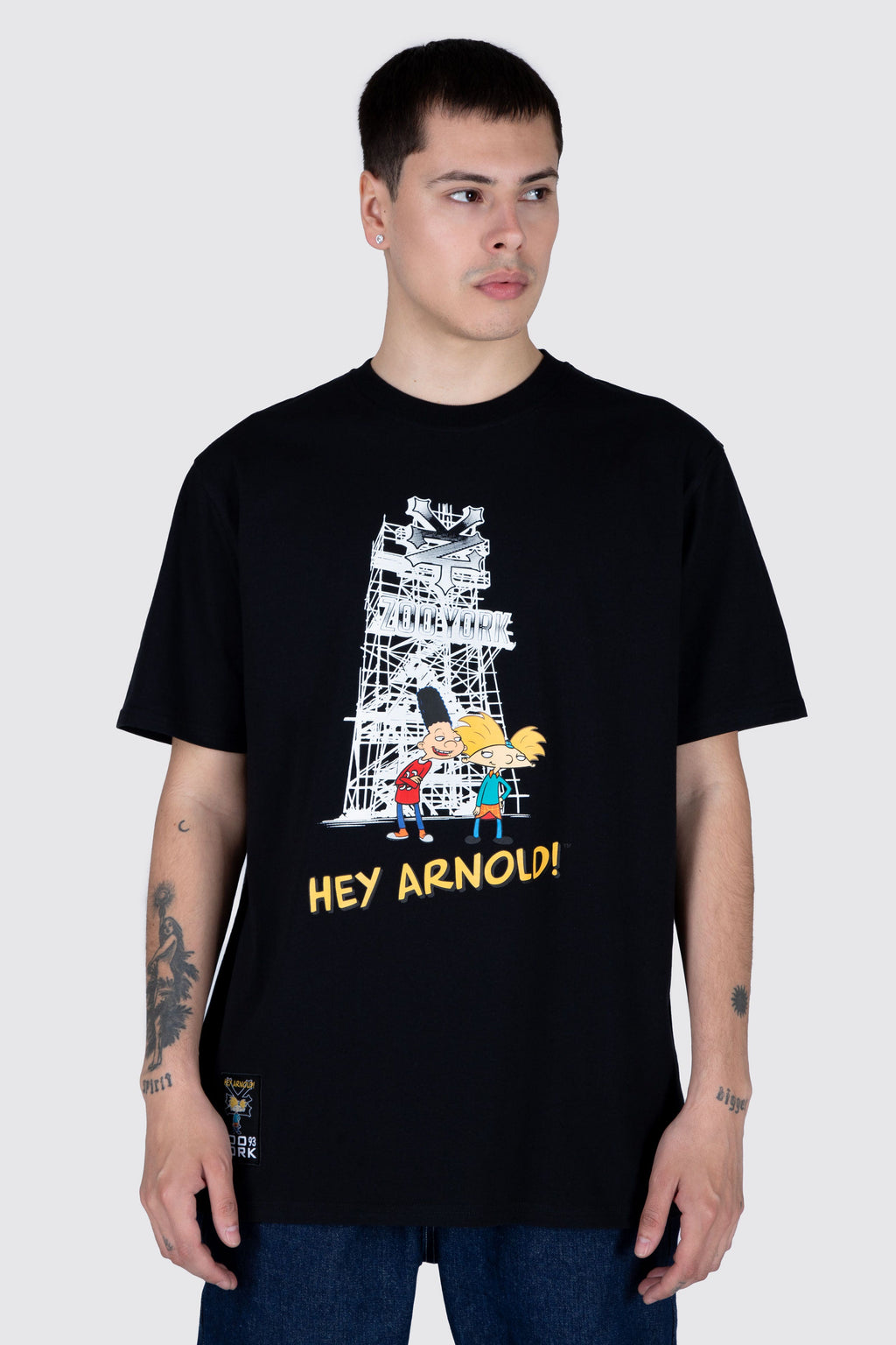 Polera M/C Arnold Never Sleep Negro Zoo York
