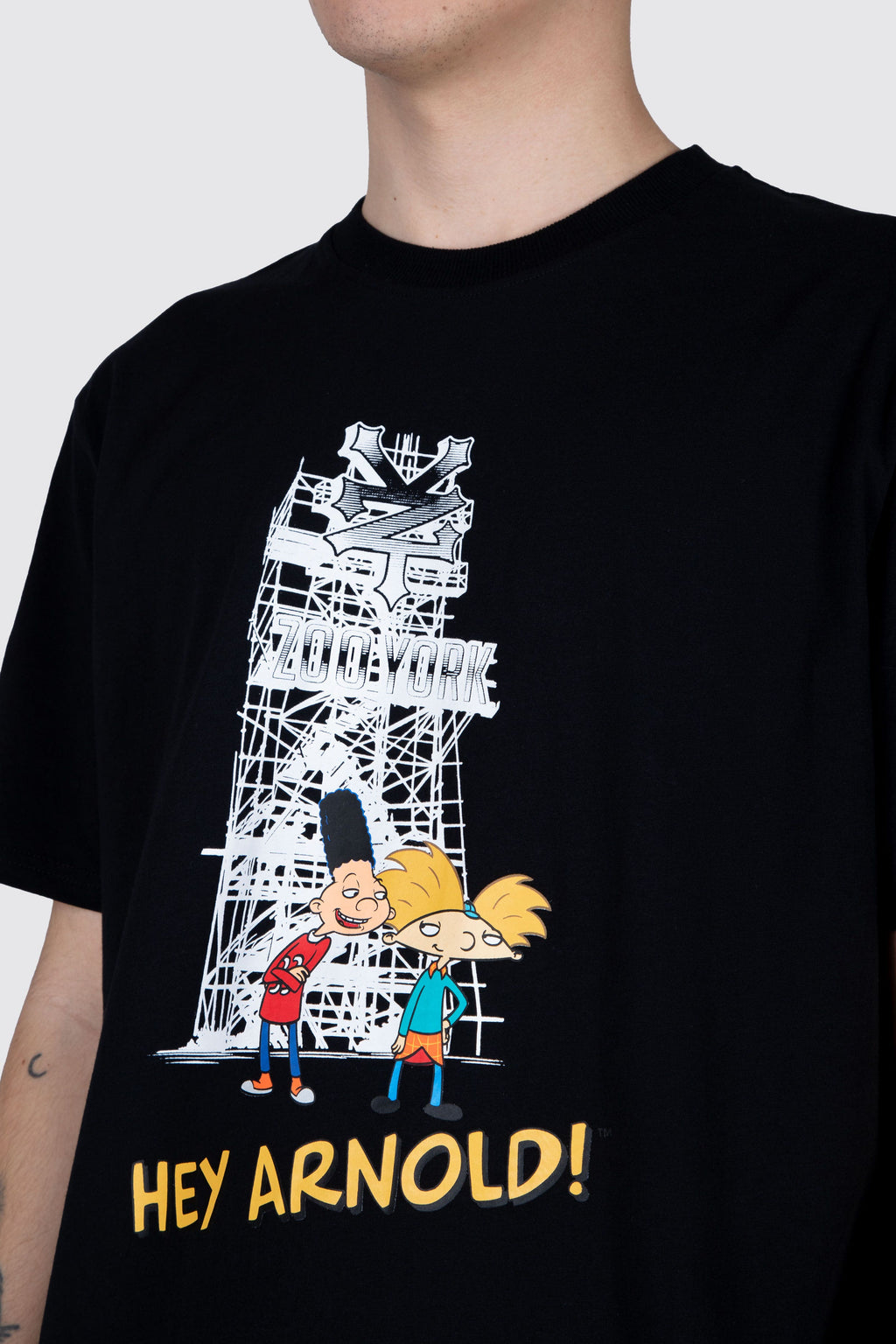 Polera M/C Arnold Never Sleep Negro Zoo York