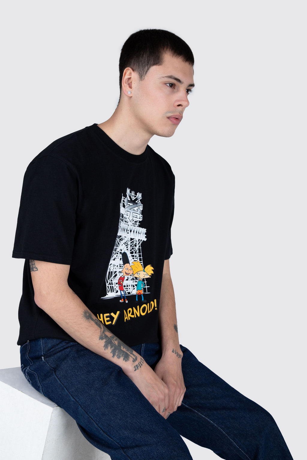 Polera M/C Arnold Never Sleep Negro Zoo York
