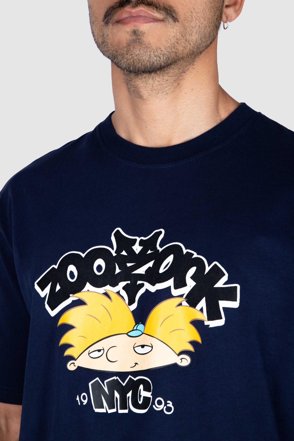 Polera M/C Arnold Ball Head Azul Zoo York