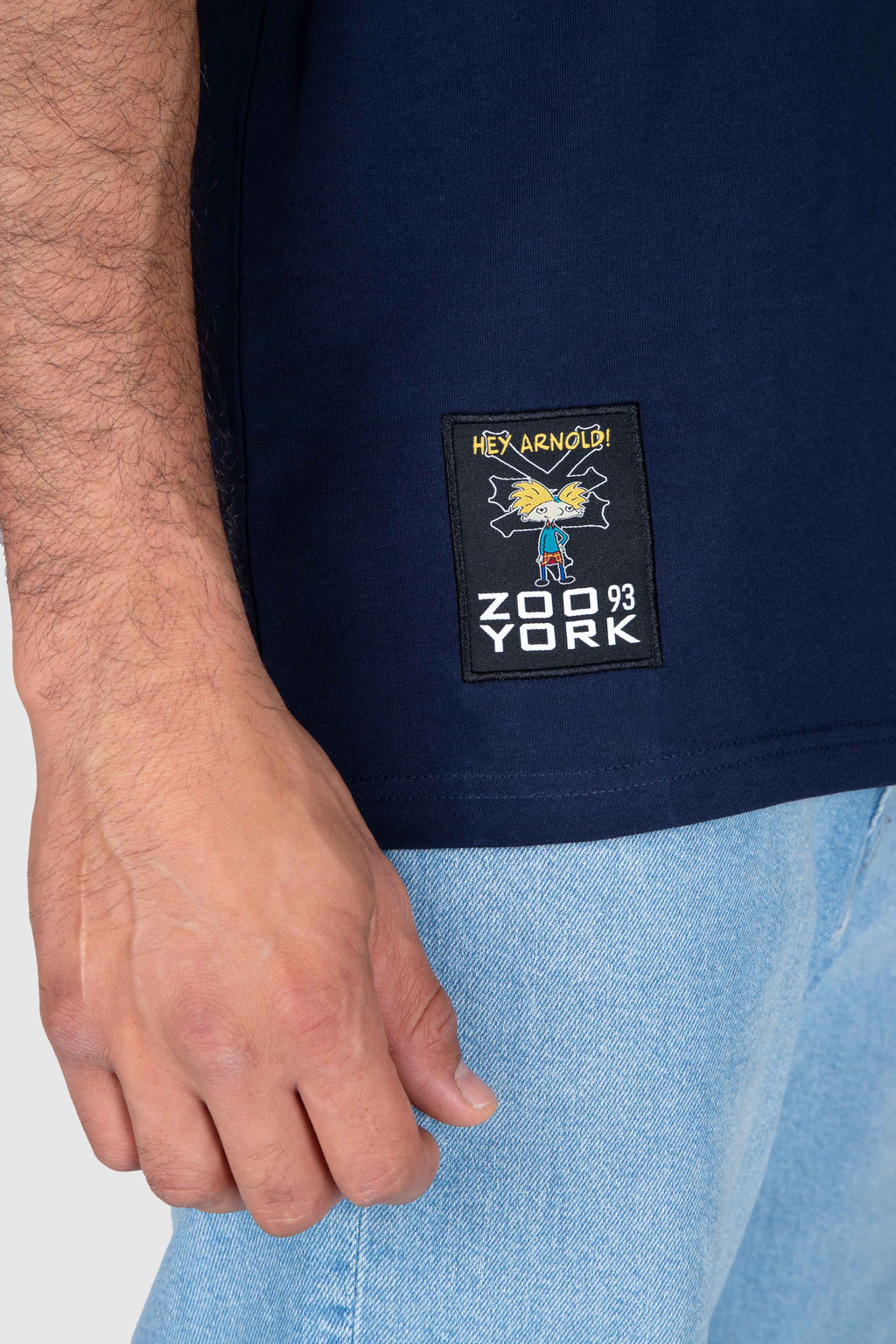 Polera M/C Arnold Ball Head Azul Zoo York