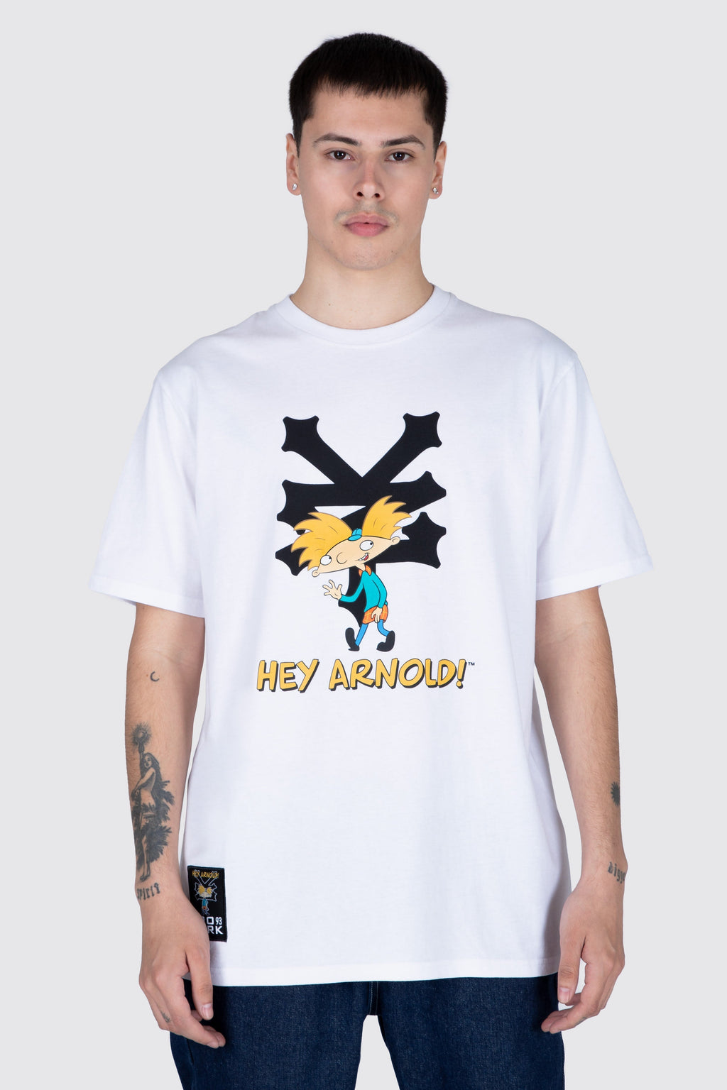 Polera M/C Arnold Friendship Blanco Zoo York