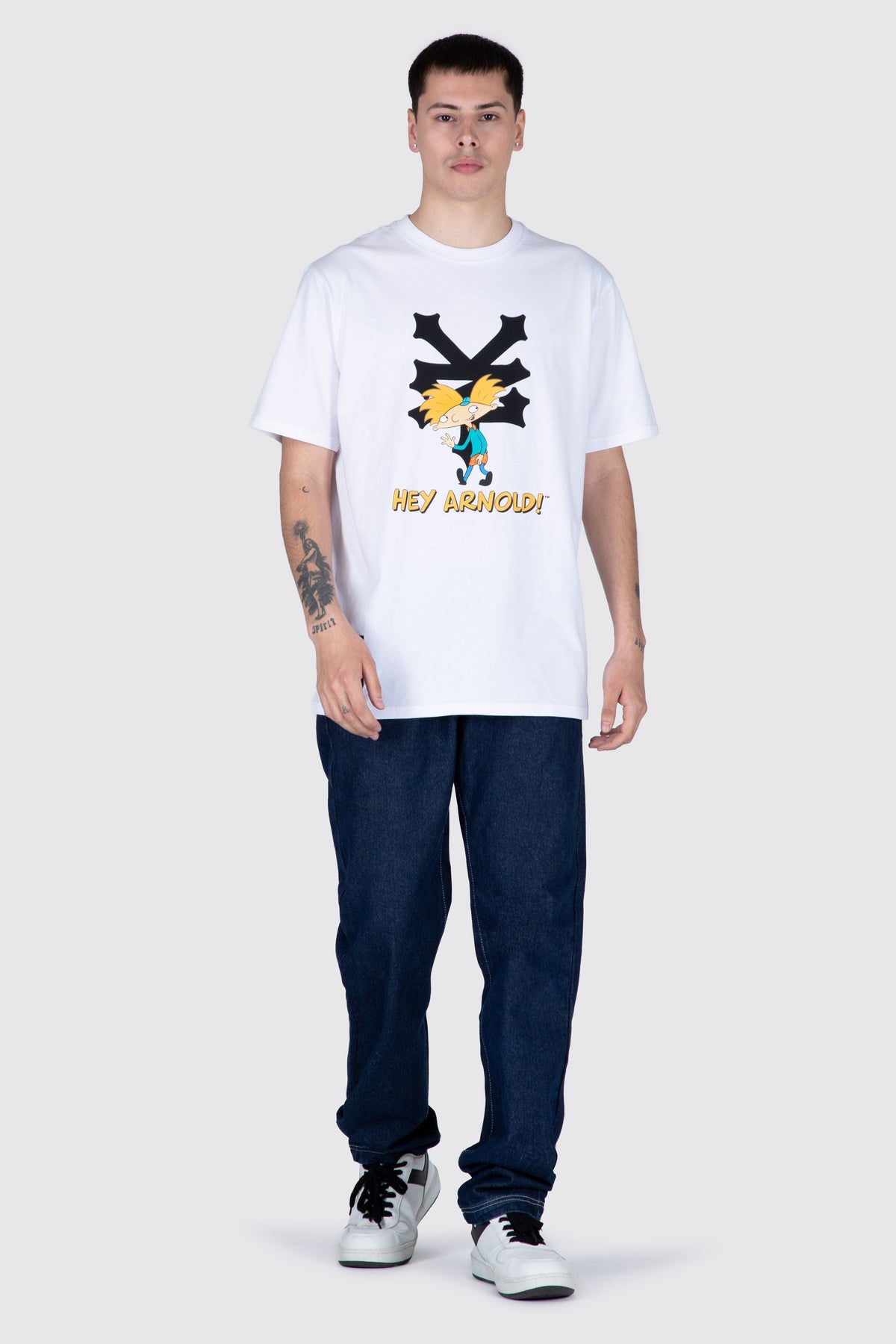 Polera M/C Arnold Friendship Blanco Zoo York