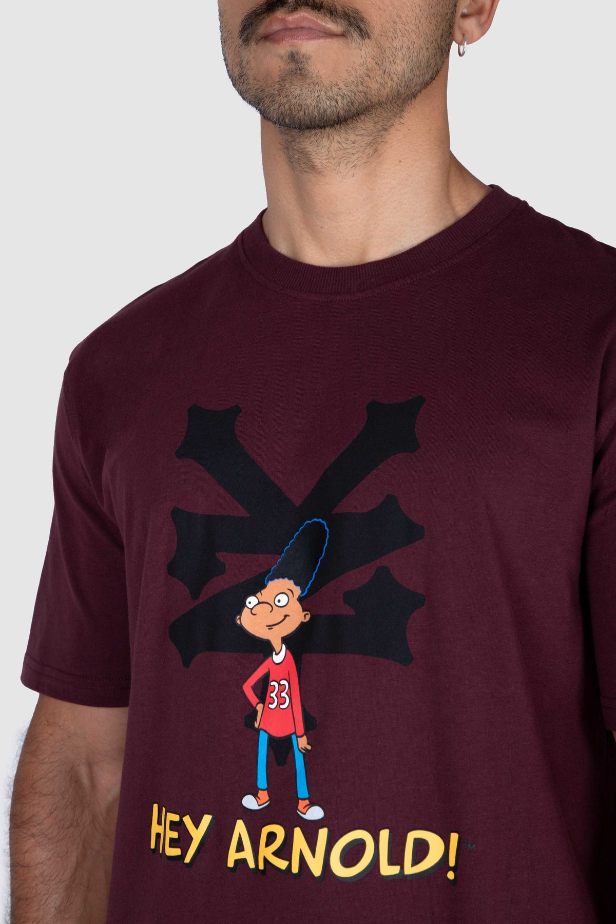 Polera M/C Arnold Friendship Burdeo Zoo York
