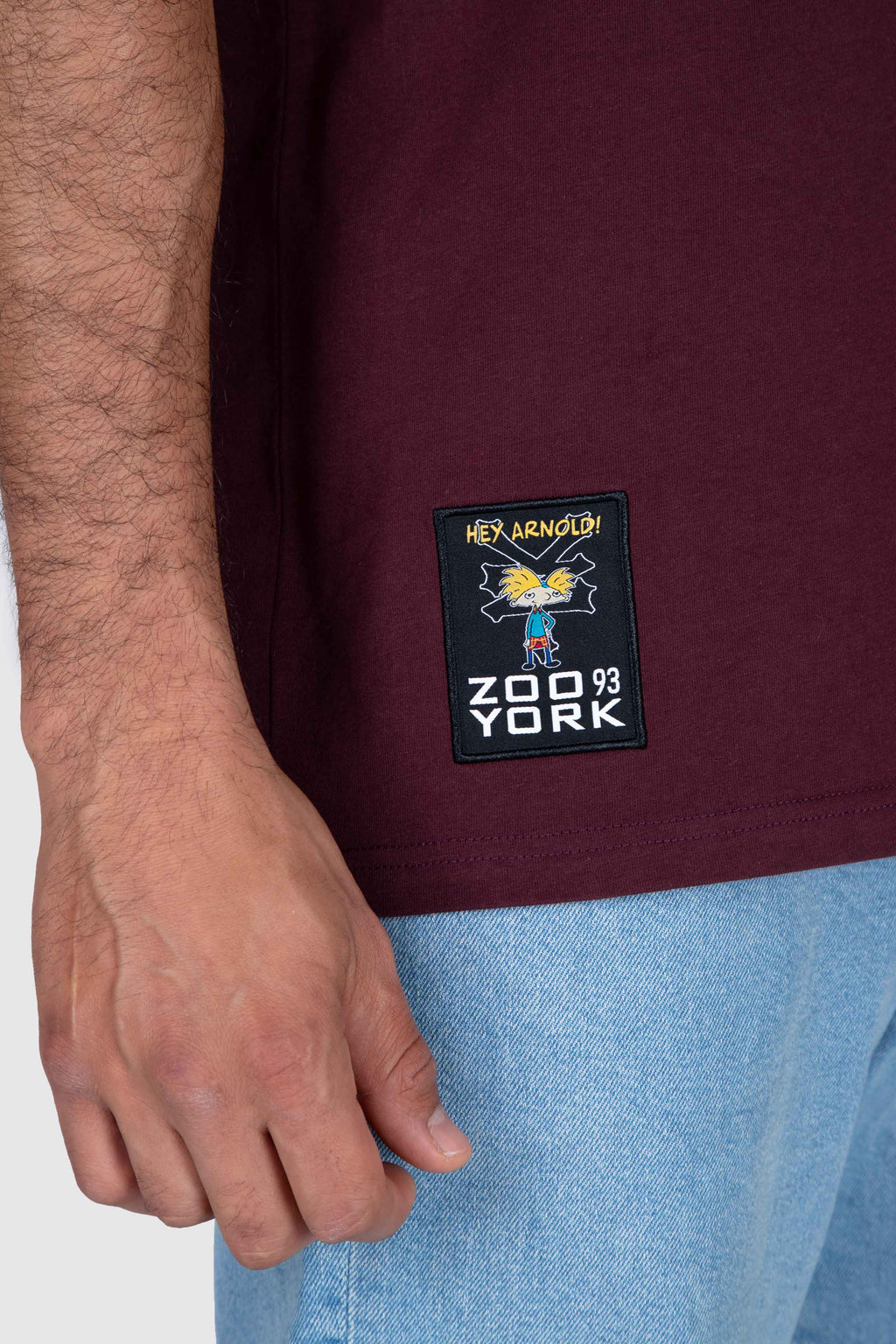 Polera M/C Arnold Friendship Burdeo Zoo York