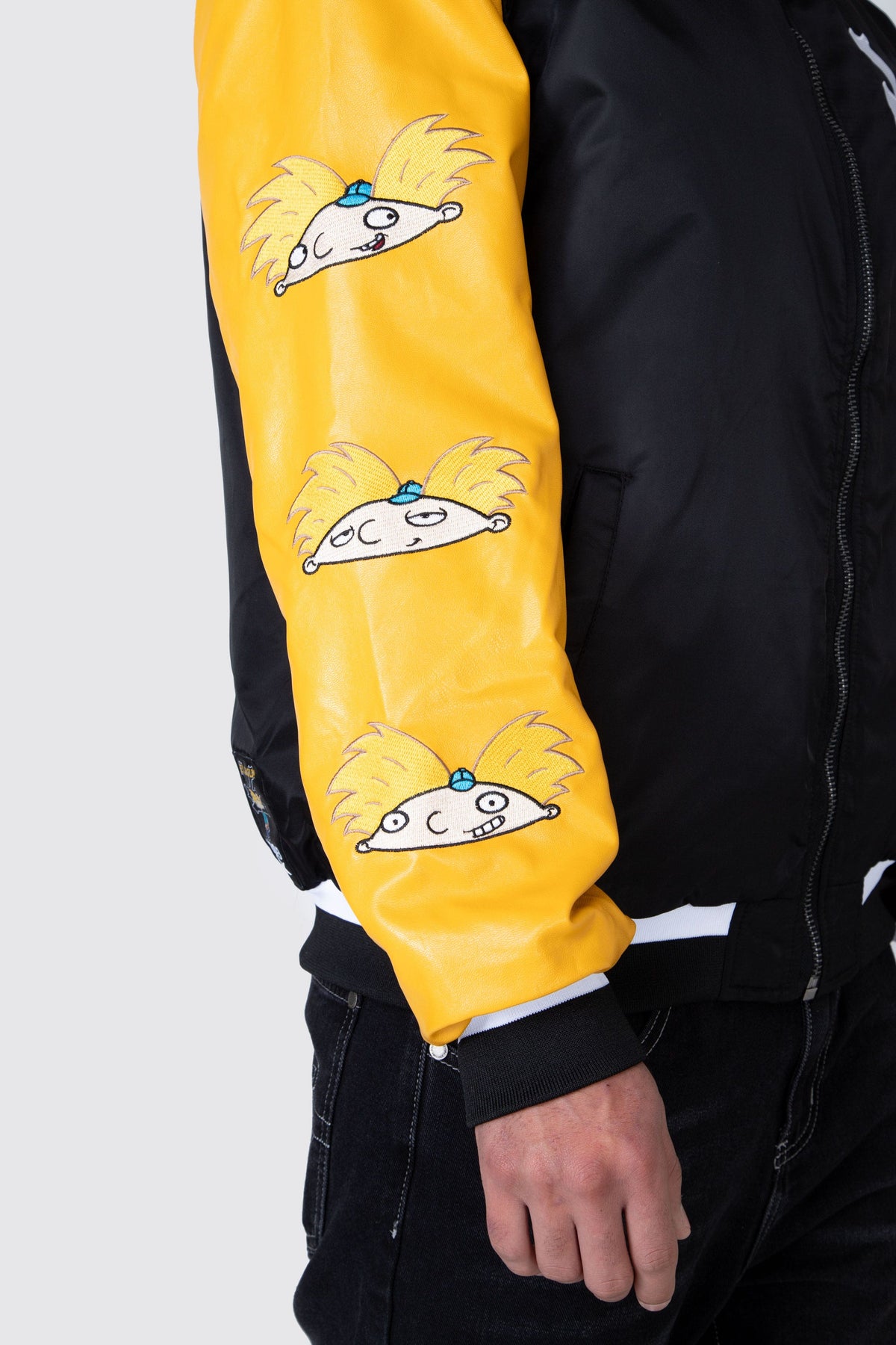 Chaqueta Bomber Arnold Homie Negro Zoo York