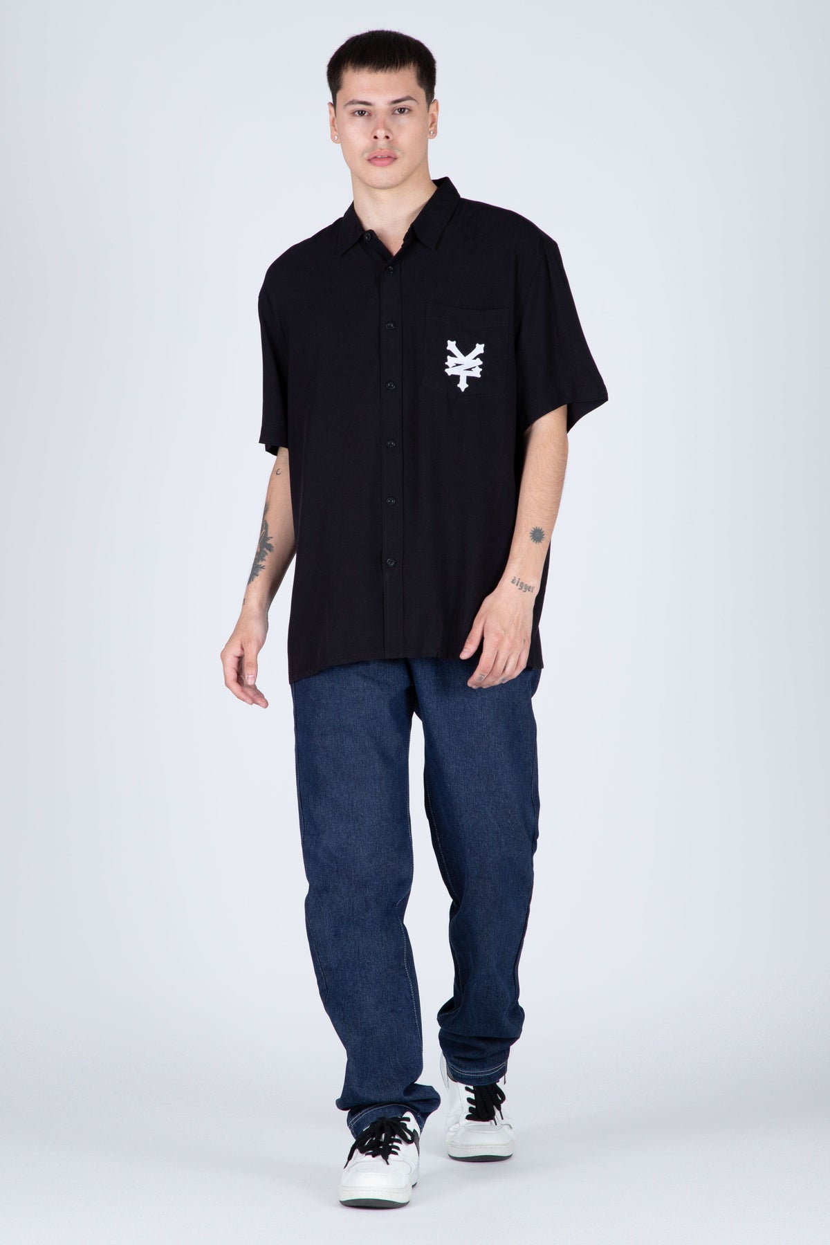 Camisa M/C Original Two Negro Zoo York