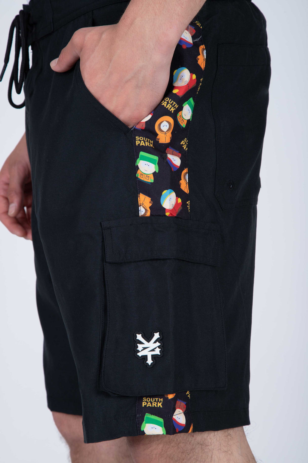 Traje De Baño South Park Left Behind Negro Zoo York
