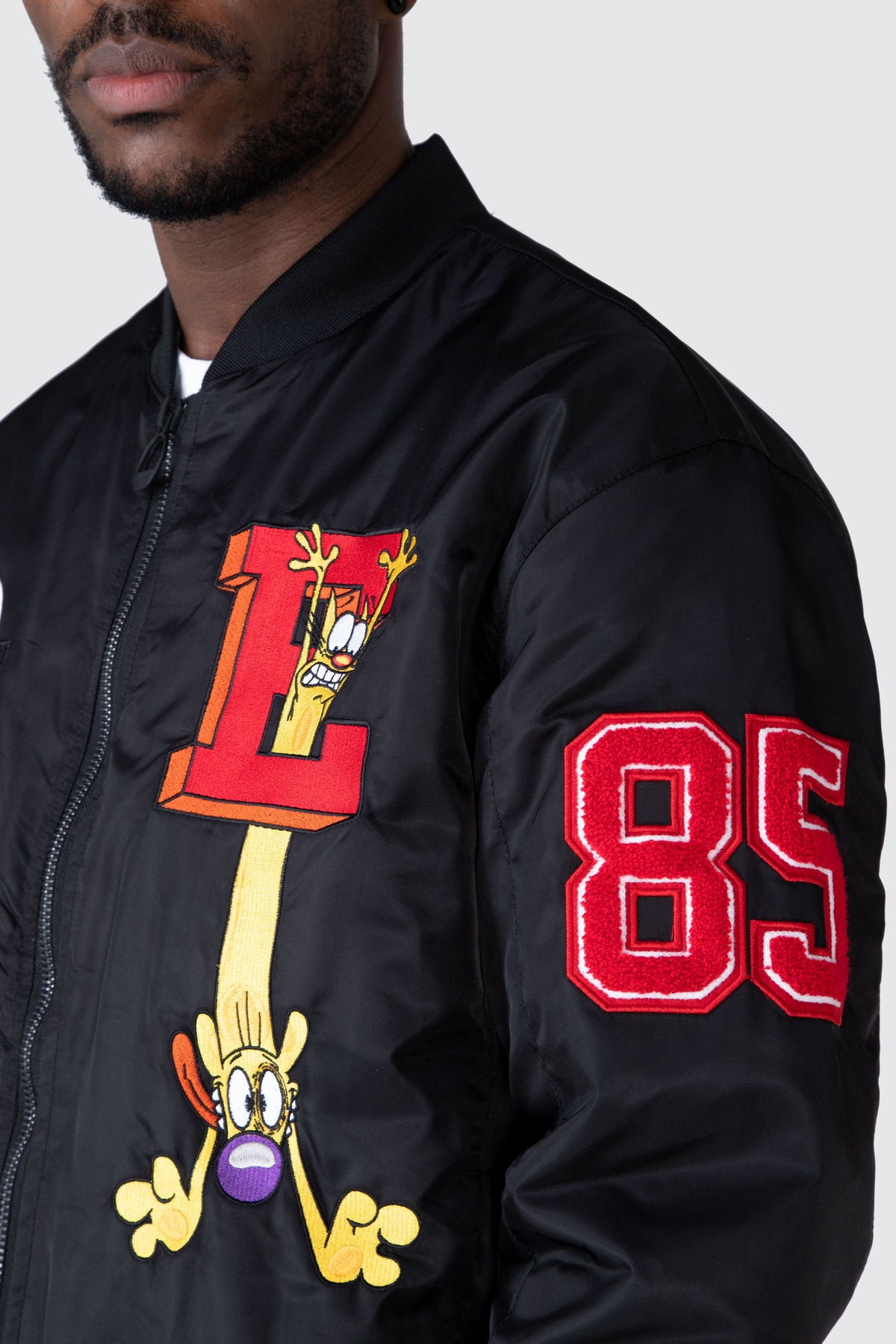 Chaqueta Catdog Bomber Siamese Negro ERRANTE