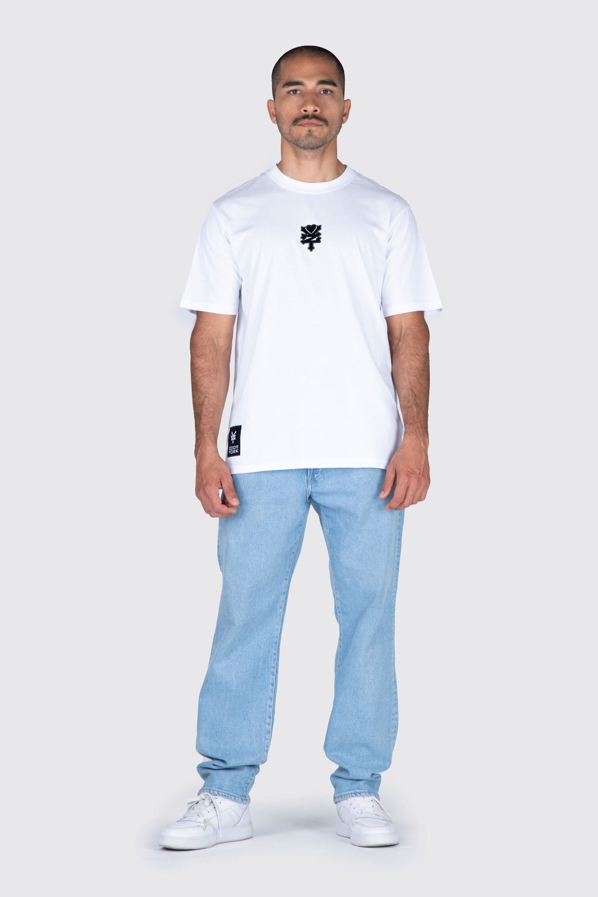 Polera M/C Cracker Love Blanco Zoo York