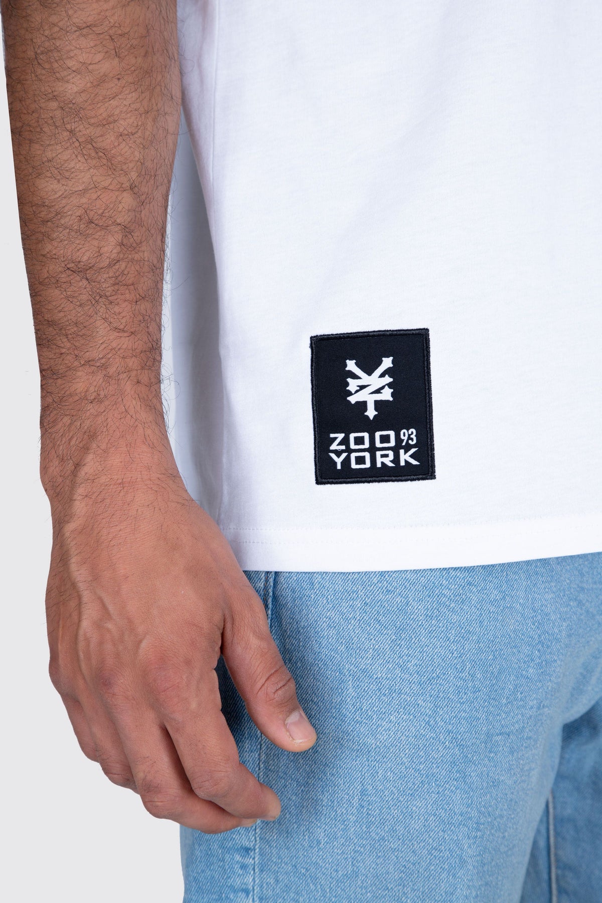 Polera M/C Cracker Love Blanco Zoo York