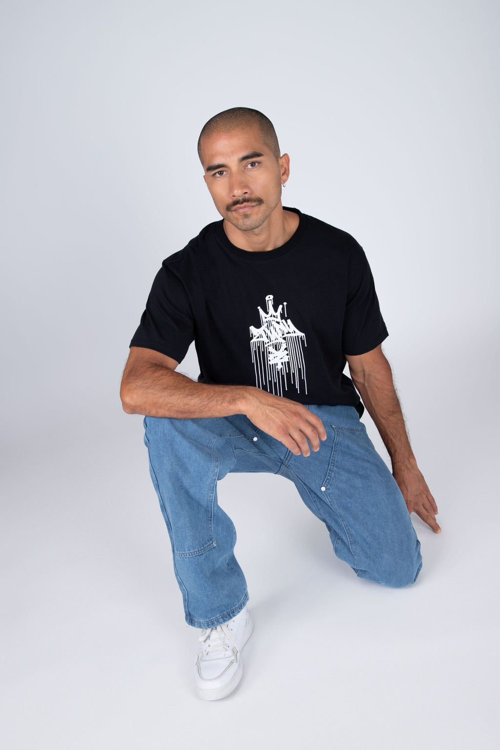 Polera M/C Drip Kings Negro Zoo York