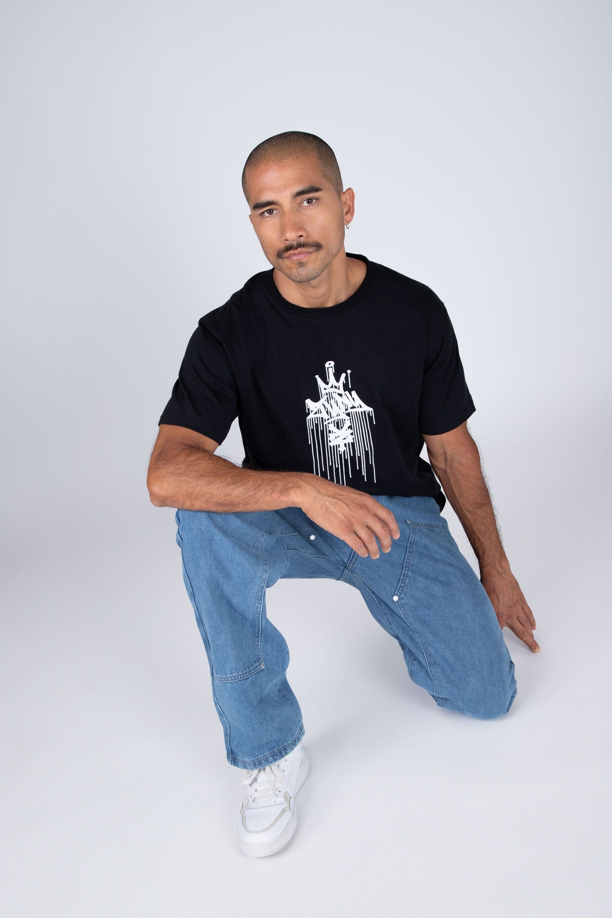 Polera M/C Drip Kings Negro Zoo York
