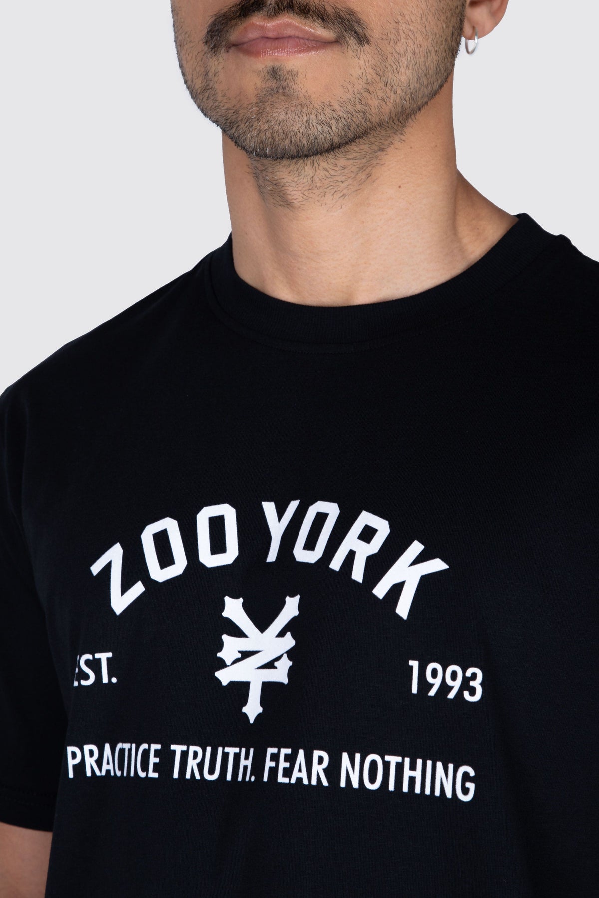 Polera M/C Half Negro Zoo York