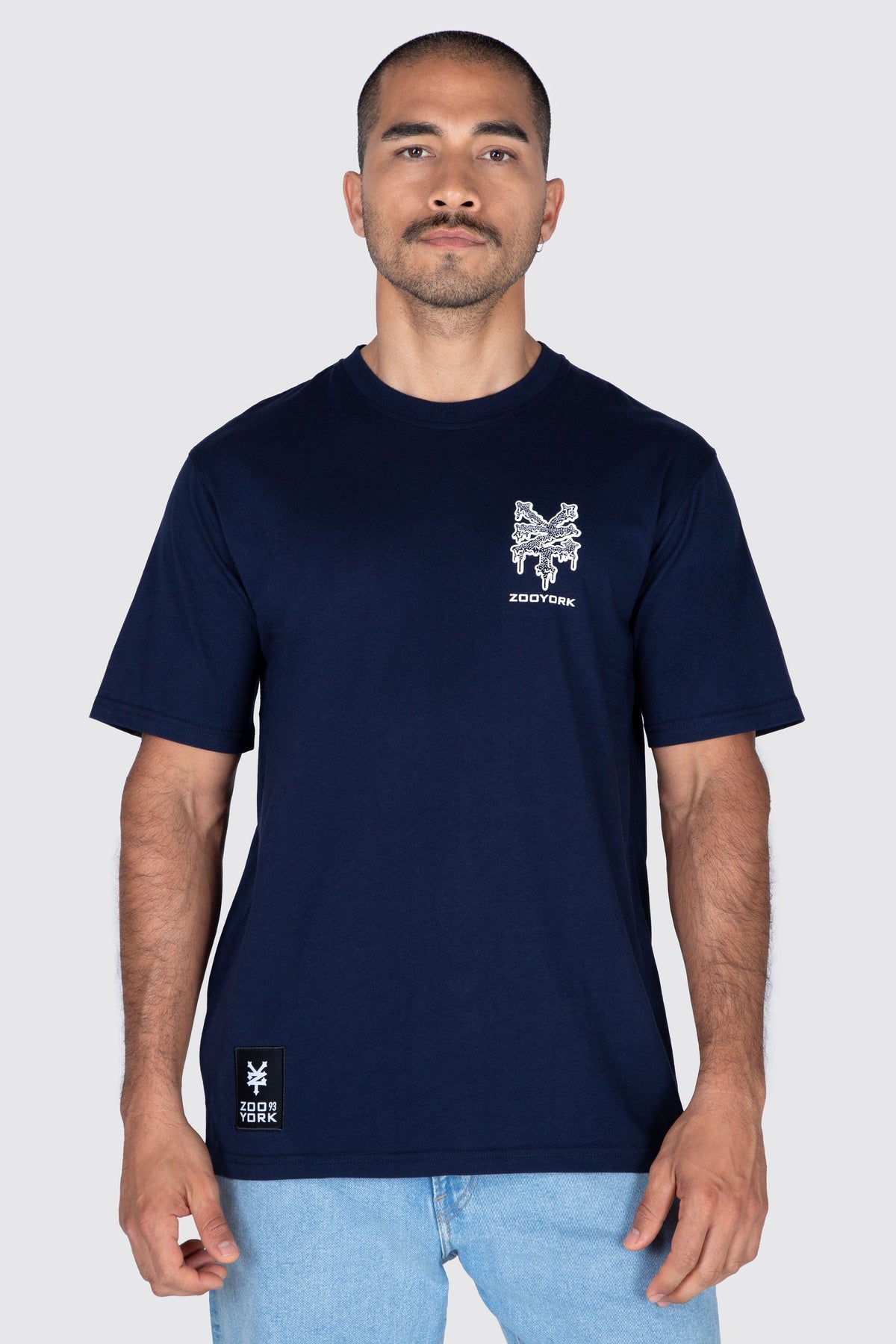 Polera M/C Iced Melody Azul Zoo York