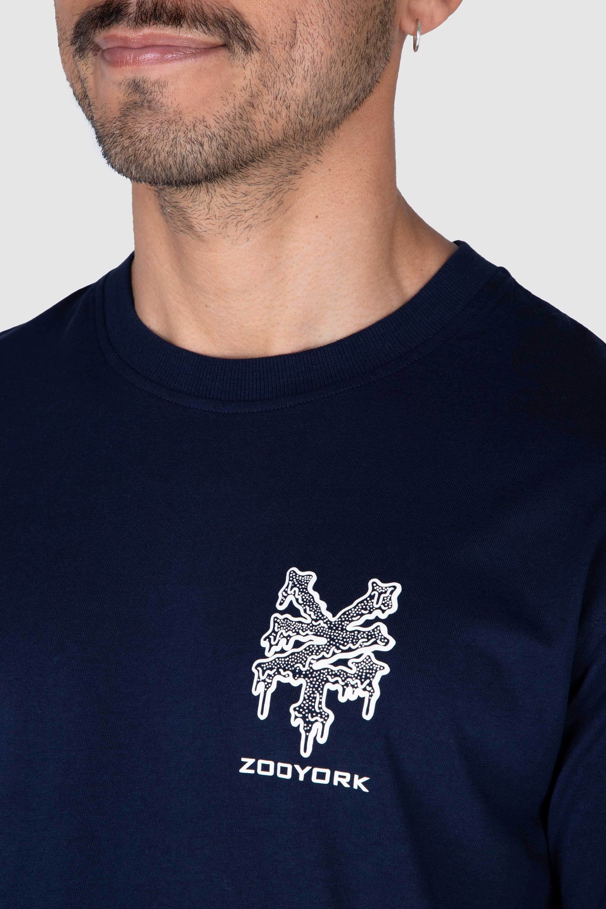Polera M/C Iced Melody Azul Zoo York