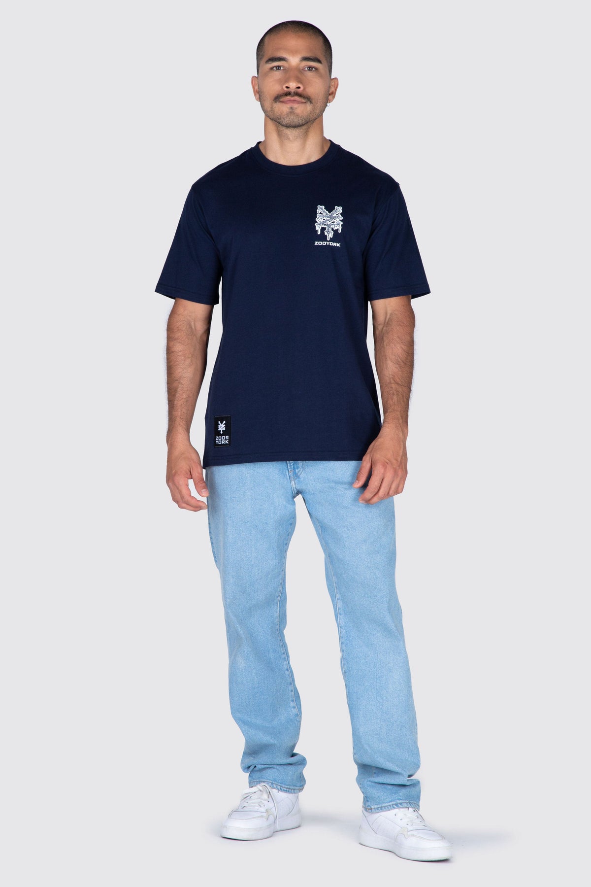 Polera M/C Iced Melody Azul Zoo York