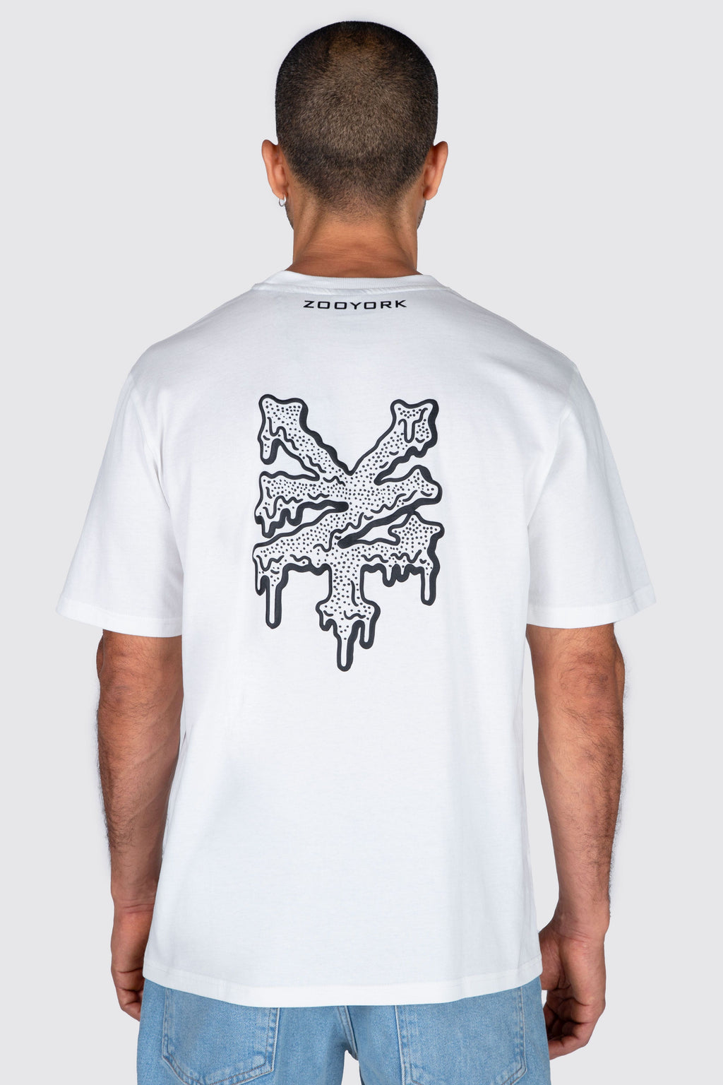 Polera M/C Iced Melody Blanco Zoo York