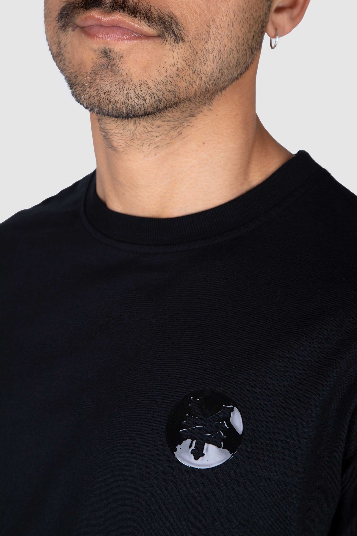 Polera M/C Liquid Stamp Negro Zoo York