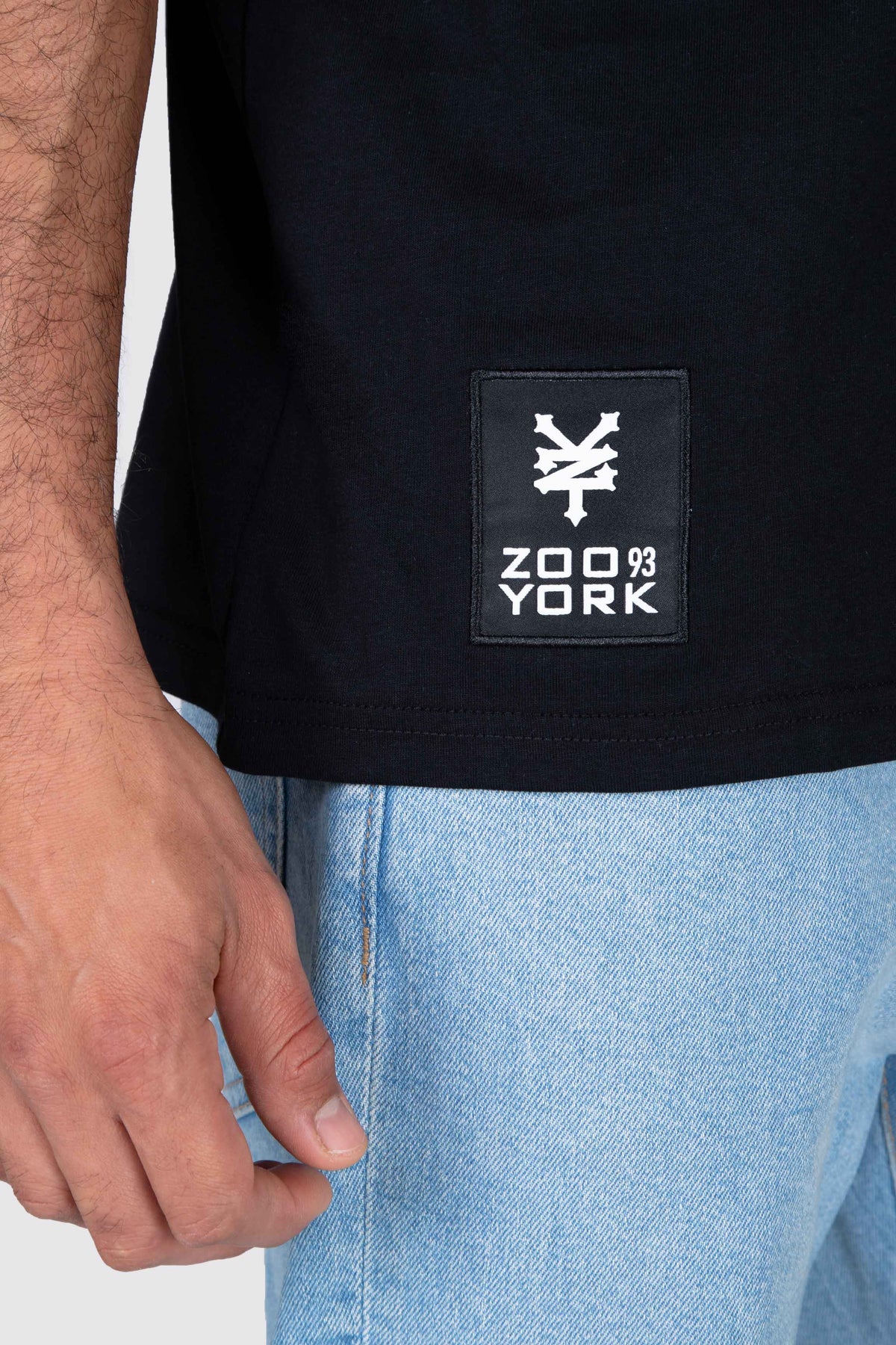 Polera M/C Liquid Stamp Negro Zoo York