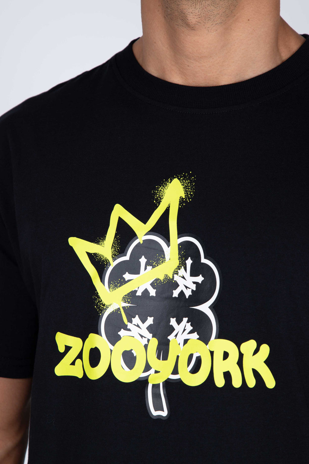 Polera M/C Lucky Kings Negro Zoo York