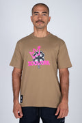 Polera M/C Lucky Kings Beige Zoo York