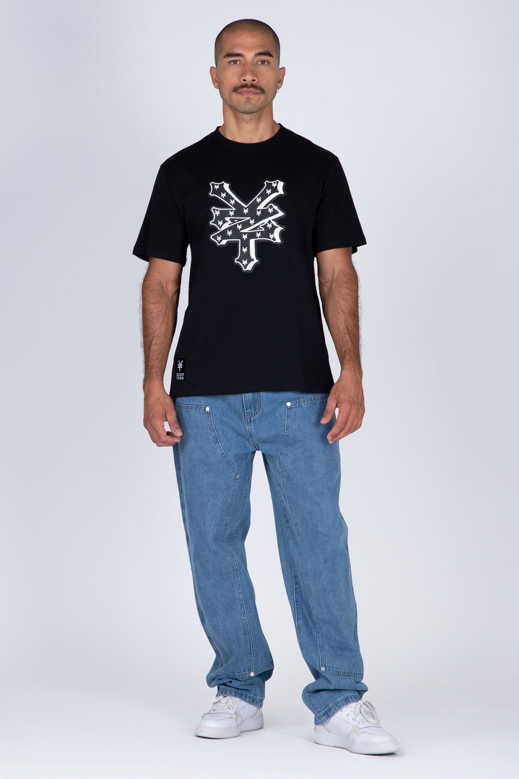 Polera M/C Over Cracker Negro Zoo York