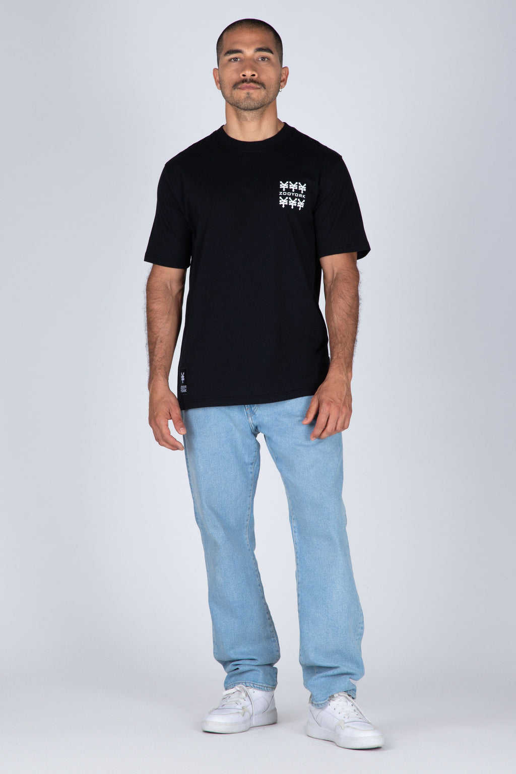 Polera M/C Record Negro Zoo York