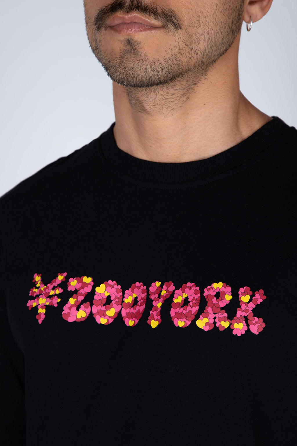 Polera M/C Sensitive Negro Zoo York