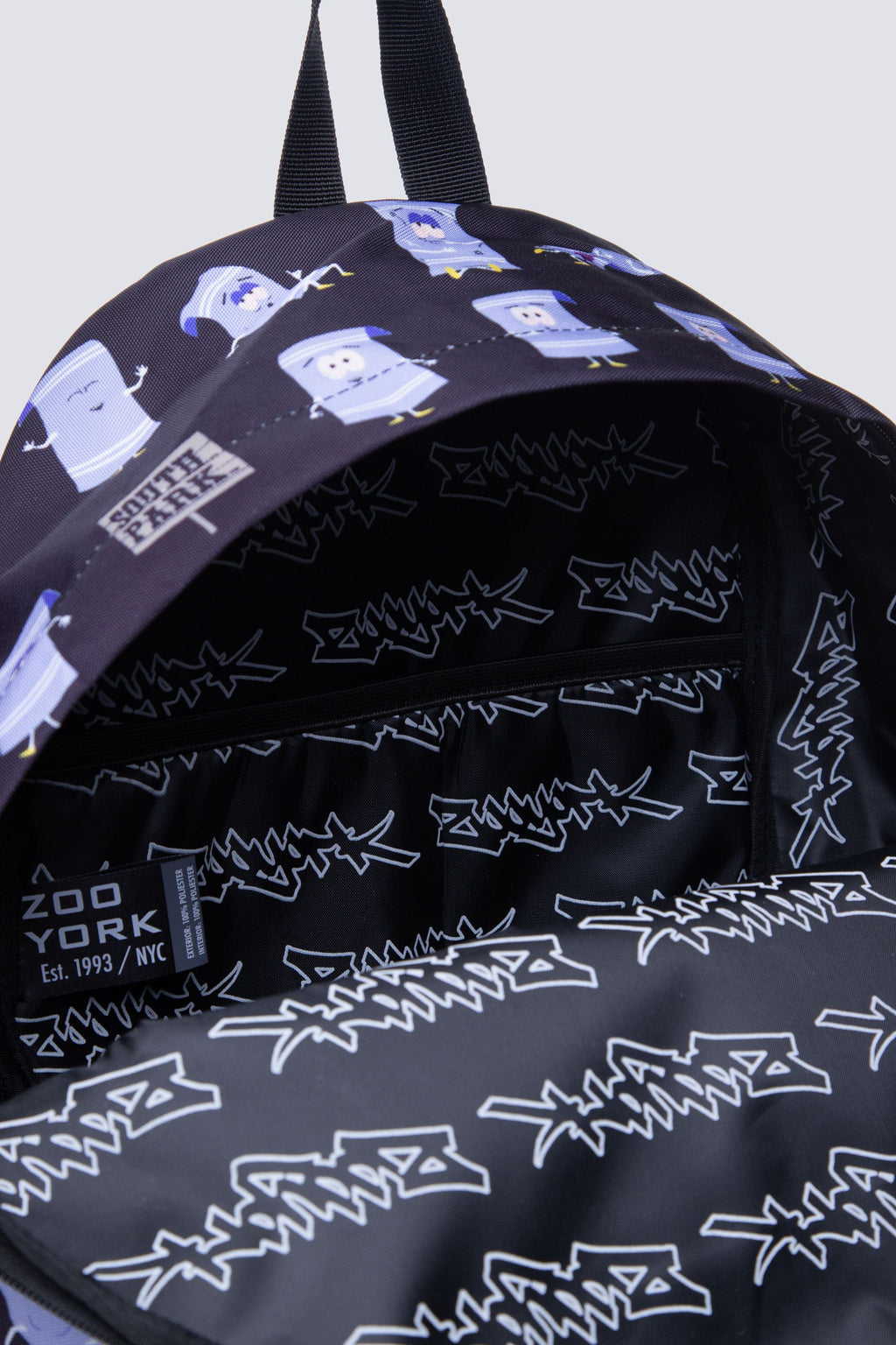 Mochila South Park Toallín High Level Negro Zoo York