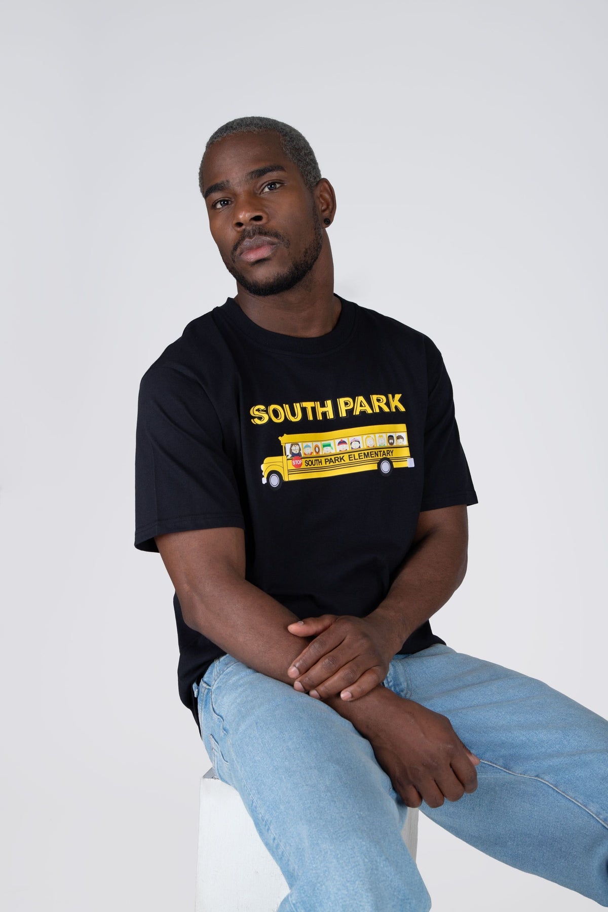 Polera M/C South Park Elementary Negro Zoo York