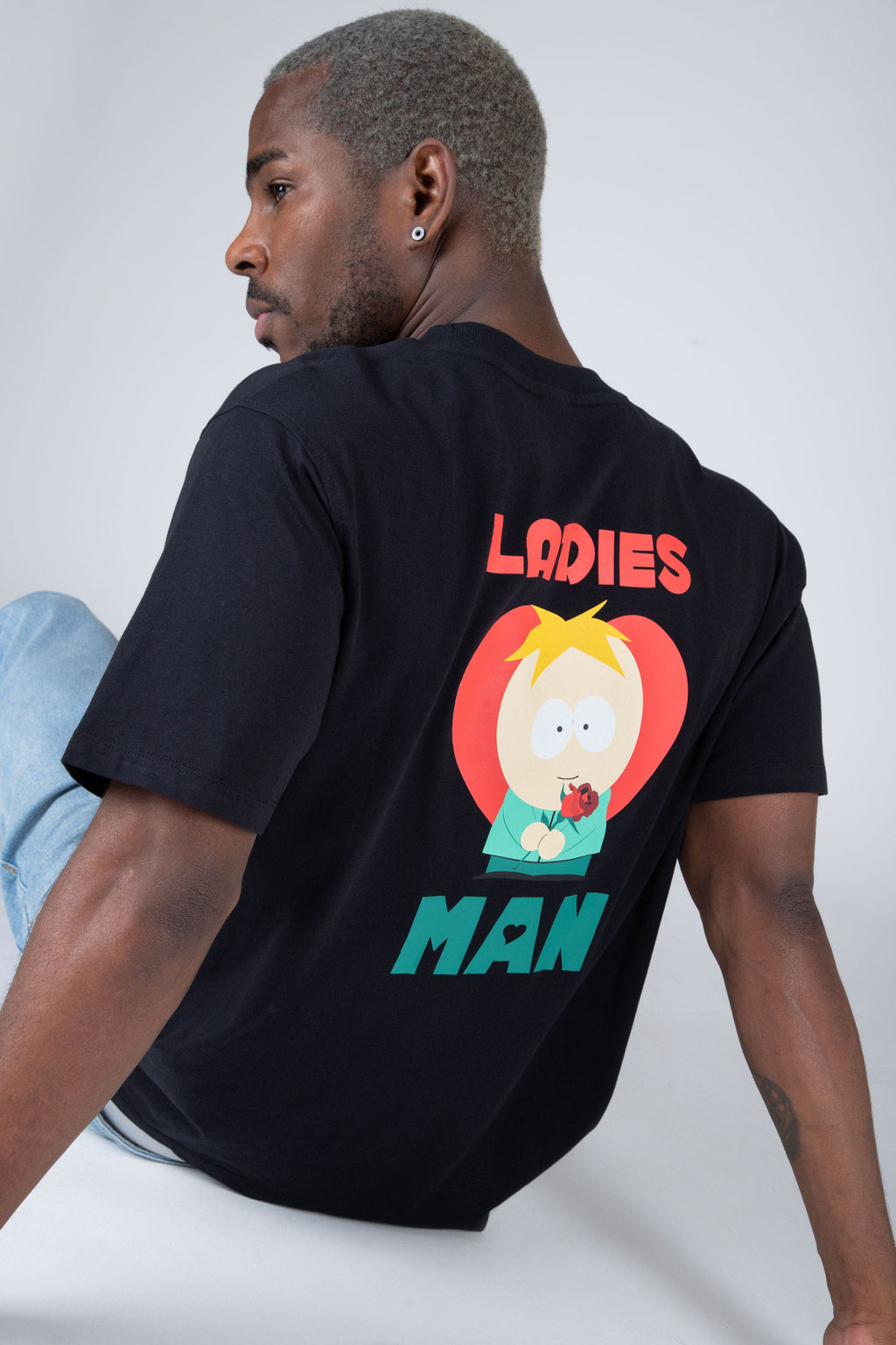 Polera M/C South Park Butters Negro Zoo York