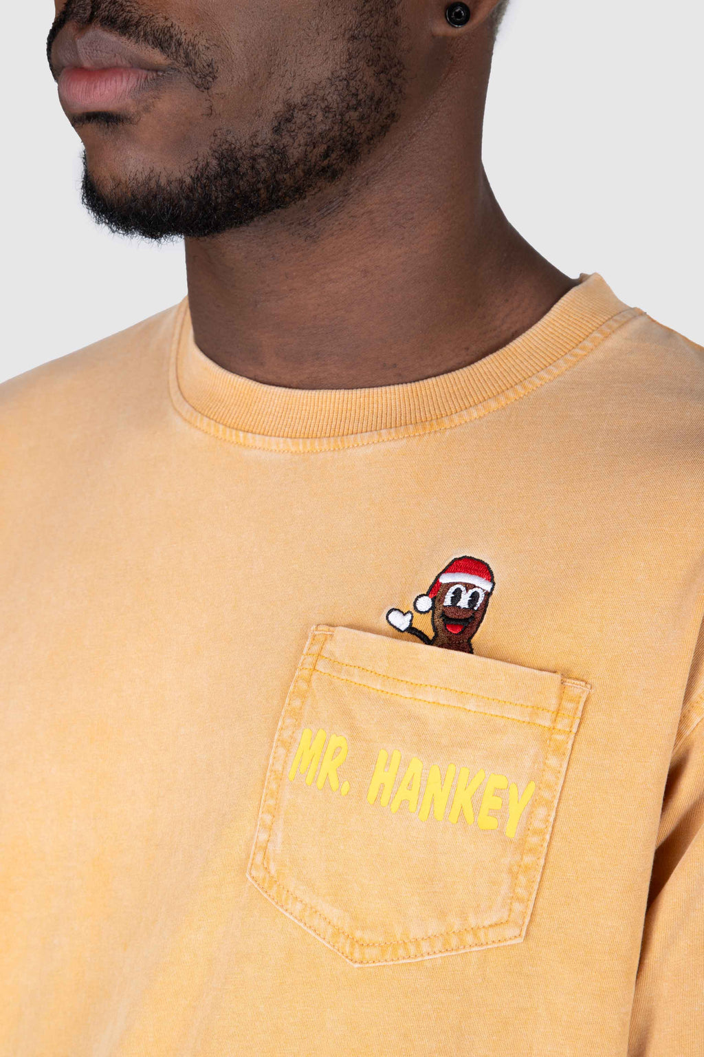 Polera M/C Mr. Hankey Sewer Chic Mostaza Zoo York