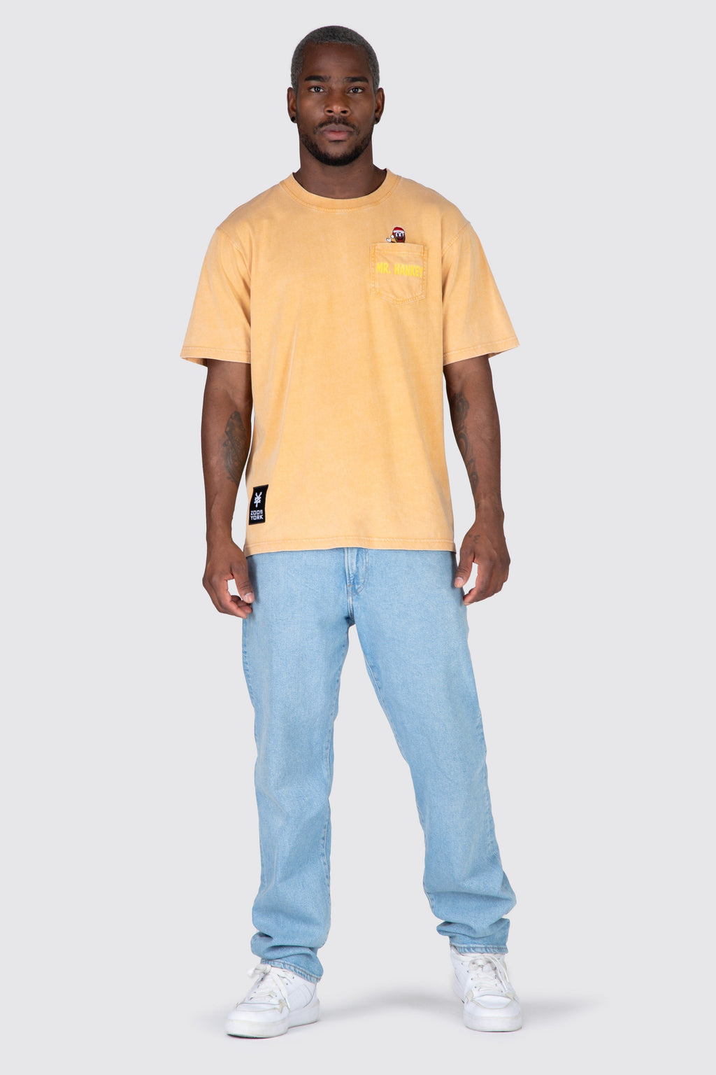 Polera M/C Mr. Hankey Sewer Chic Mostaza Zoo York