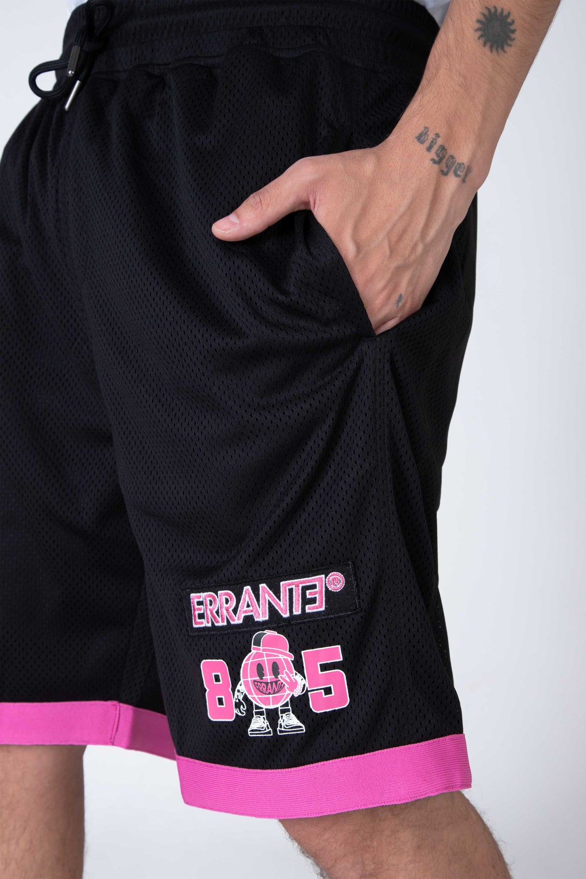 Short Mesh Off Spring Negro ERRANTE