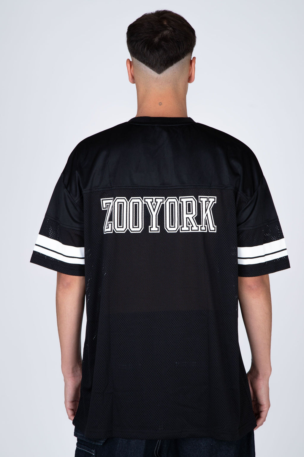 Polera M/C Mesh 93 Negro Zoo York