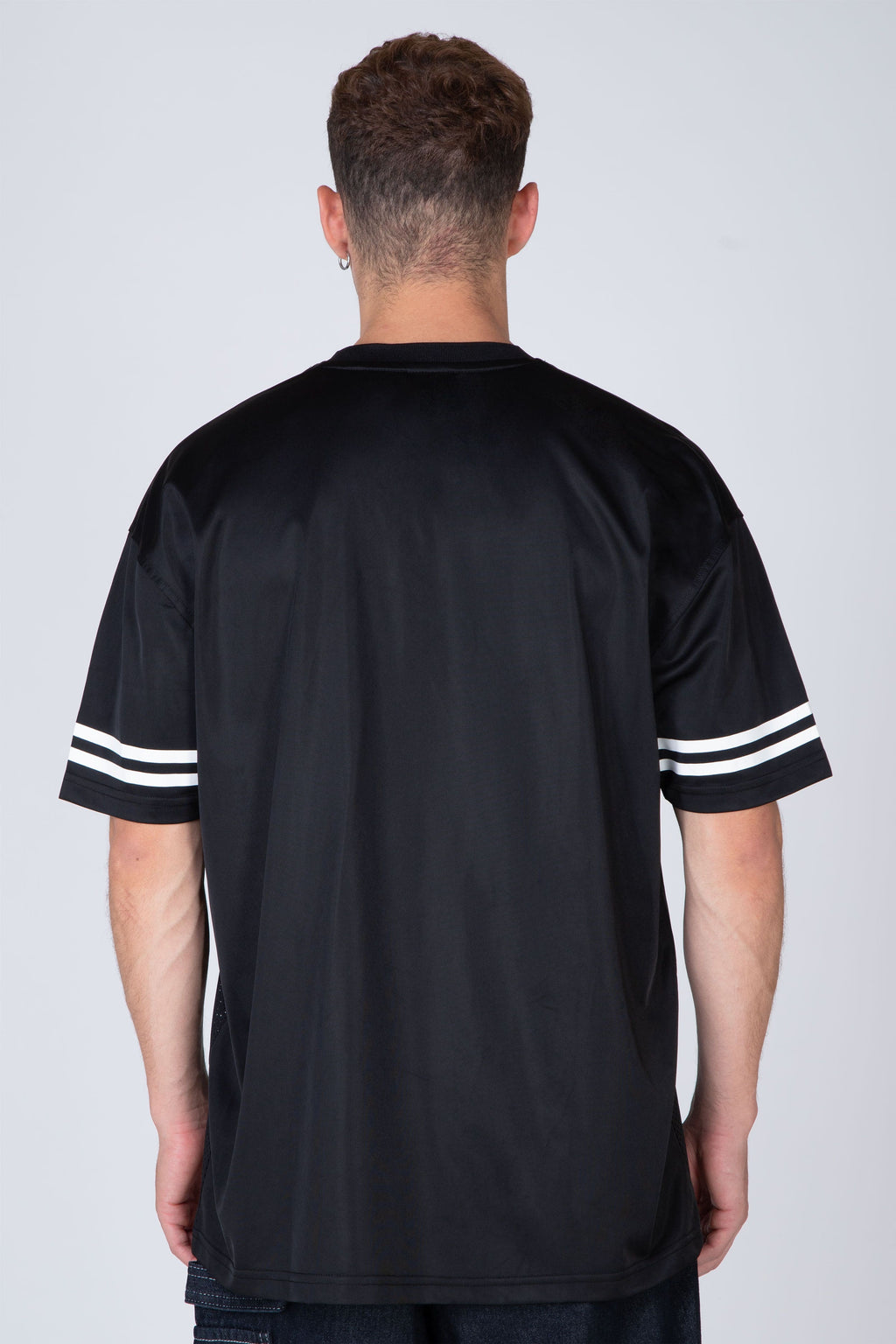 Polera M/C Mesh Tryout Negro Zoo York