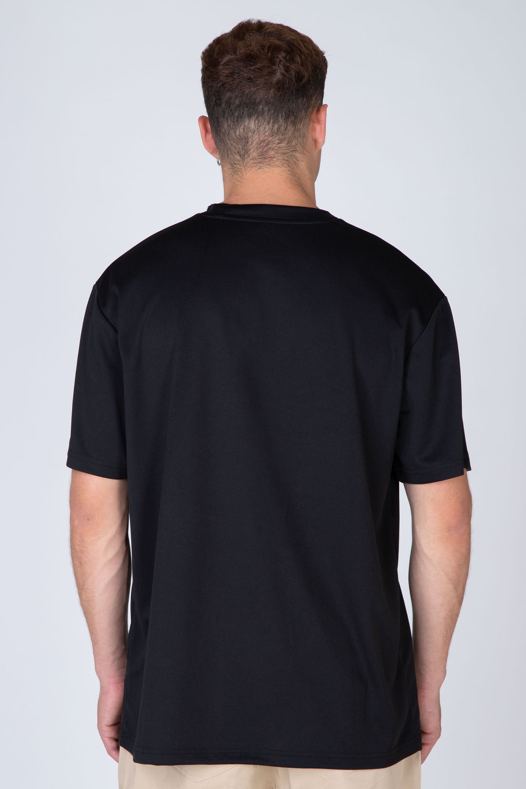 Polera Manga Corta Mesh Original Negro Zoo York