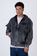Poleron Zip Blackdrift Negro ERRANTE
