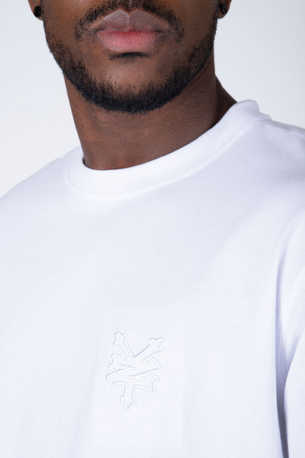 Polera M/C Original Outline Blanco Zoo York