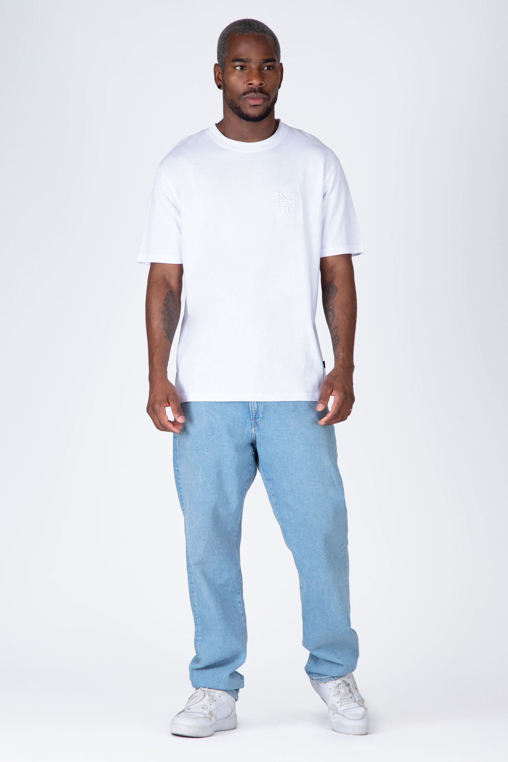 Polera M/C Original Outline Blanco Zoo York