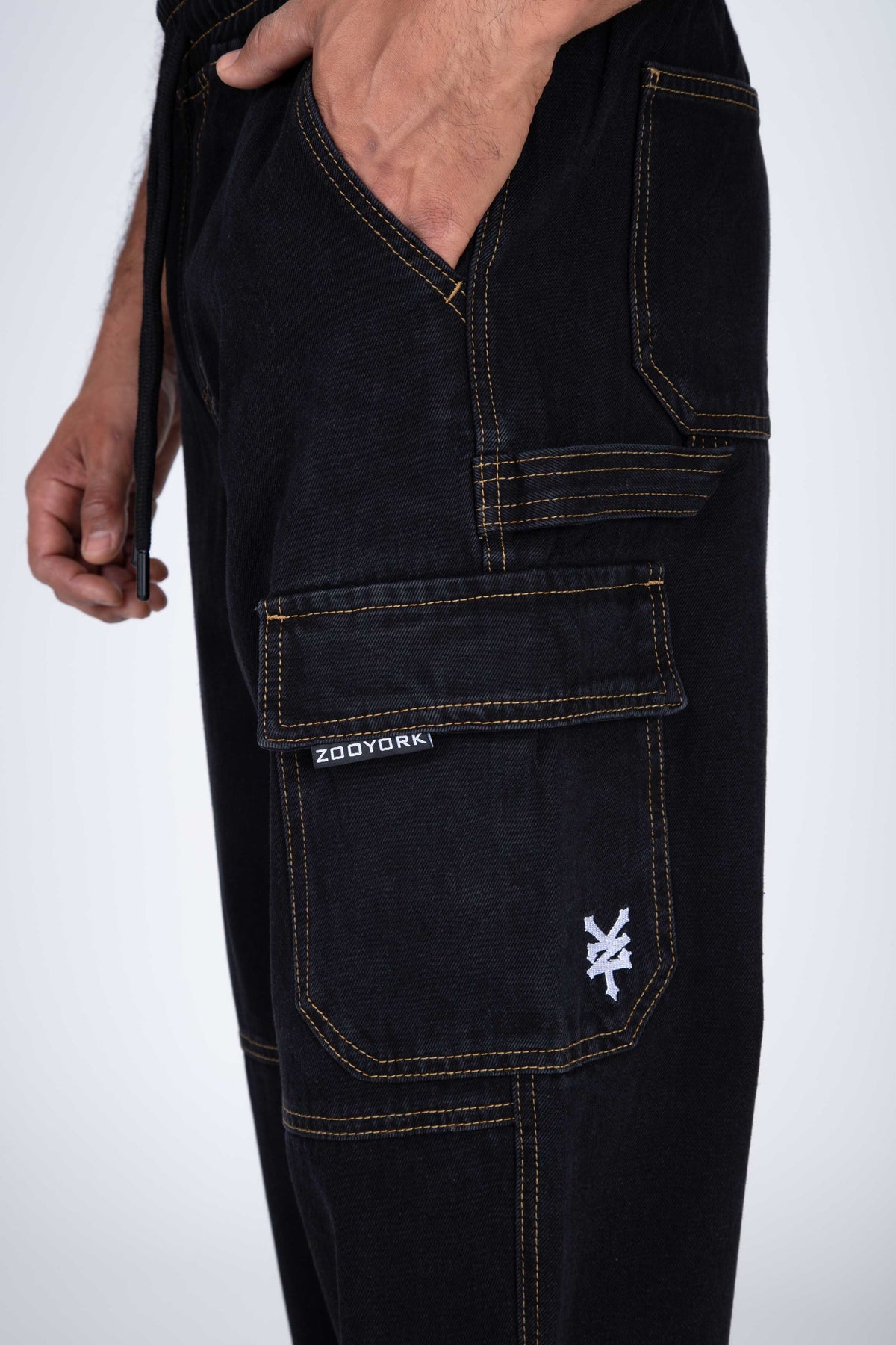 Jeans Legacy Carp Negro Zoo York