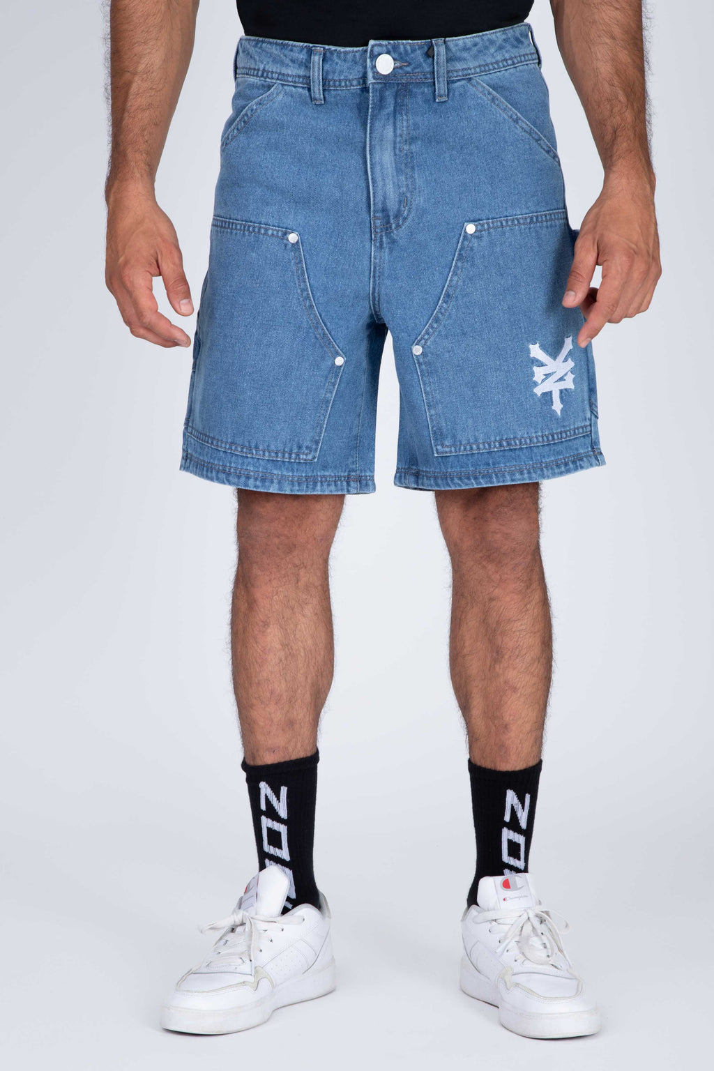 Short Denim Cargo Yes Celeste Zoo York