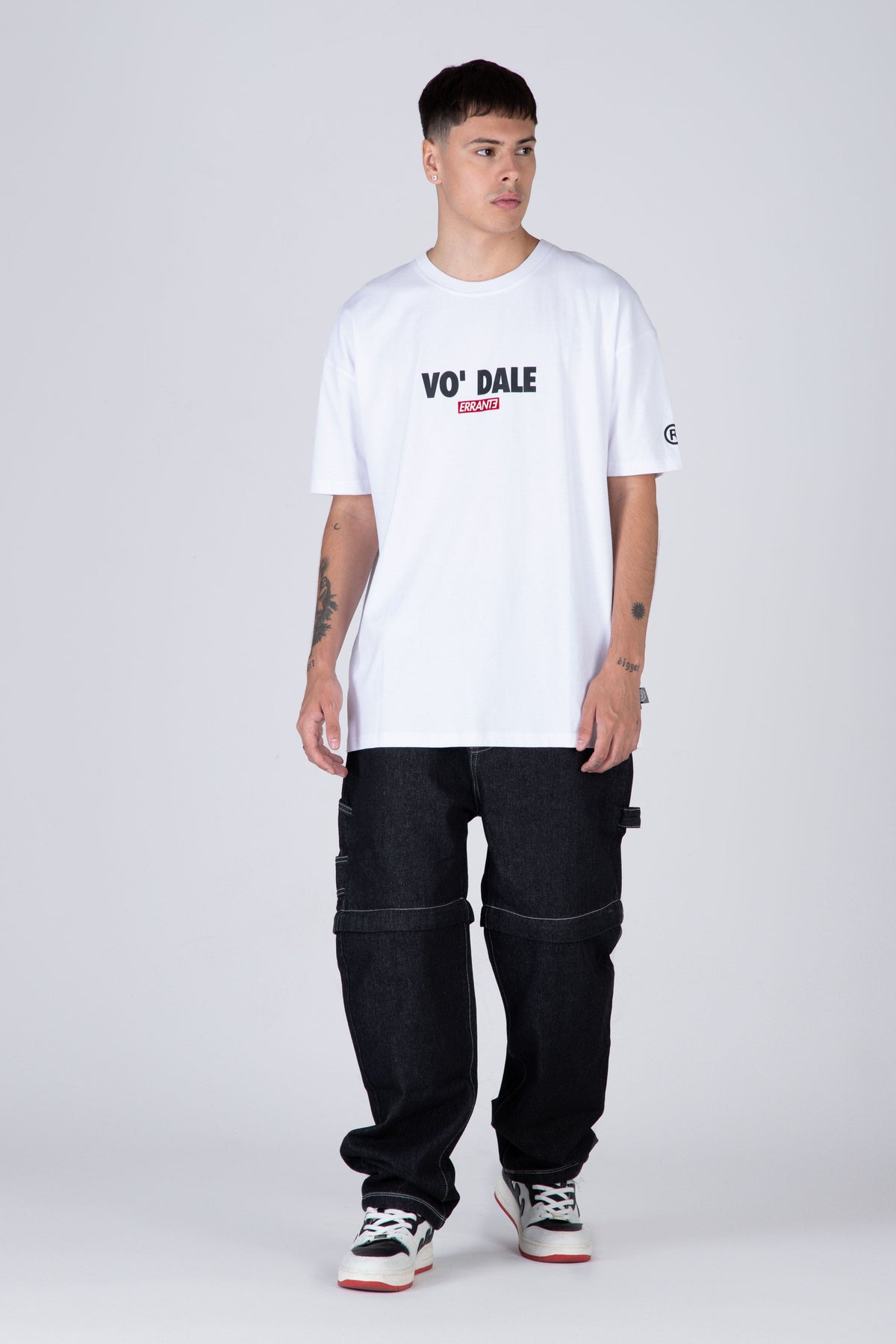 Polera Manga Corta Vo' Dale Blanco ERRANTE