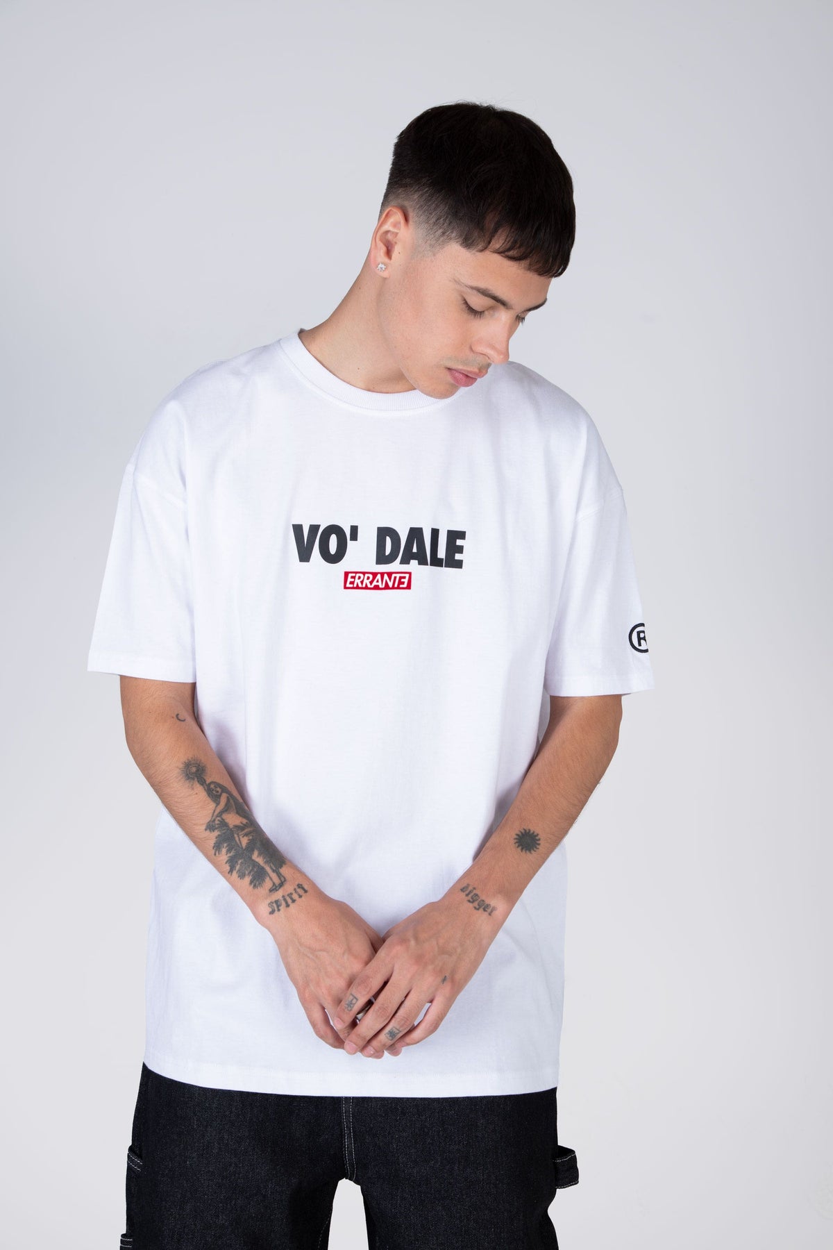 Polera Manga Corta Vo' Dale Blanco ERRANTE