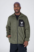 Poleron Polar Zip Down Verde Zoo York