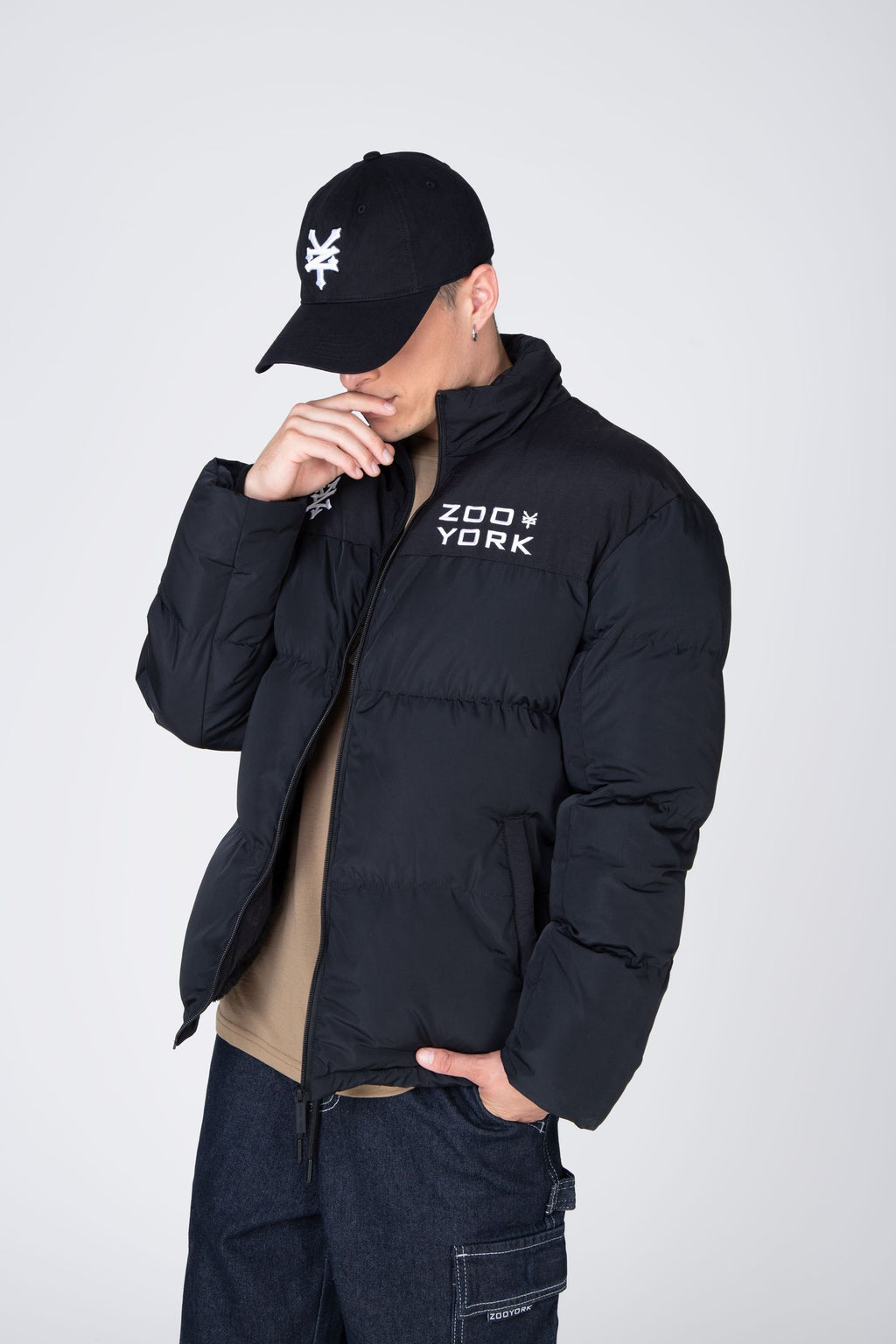 Parka Downtown Core Negro Zoo York