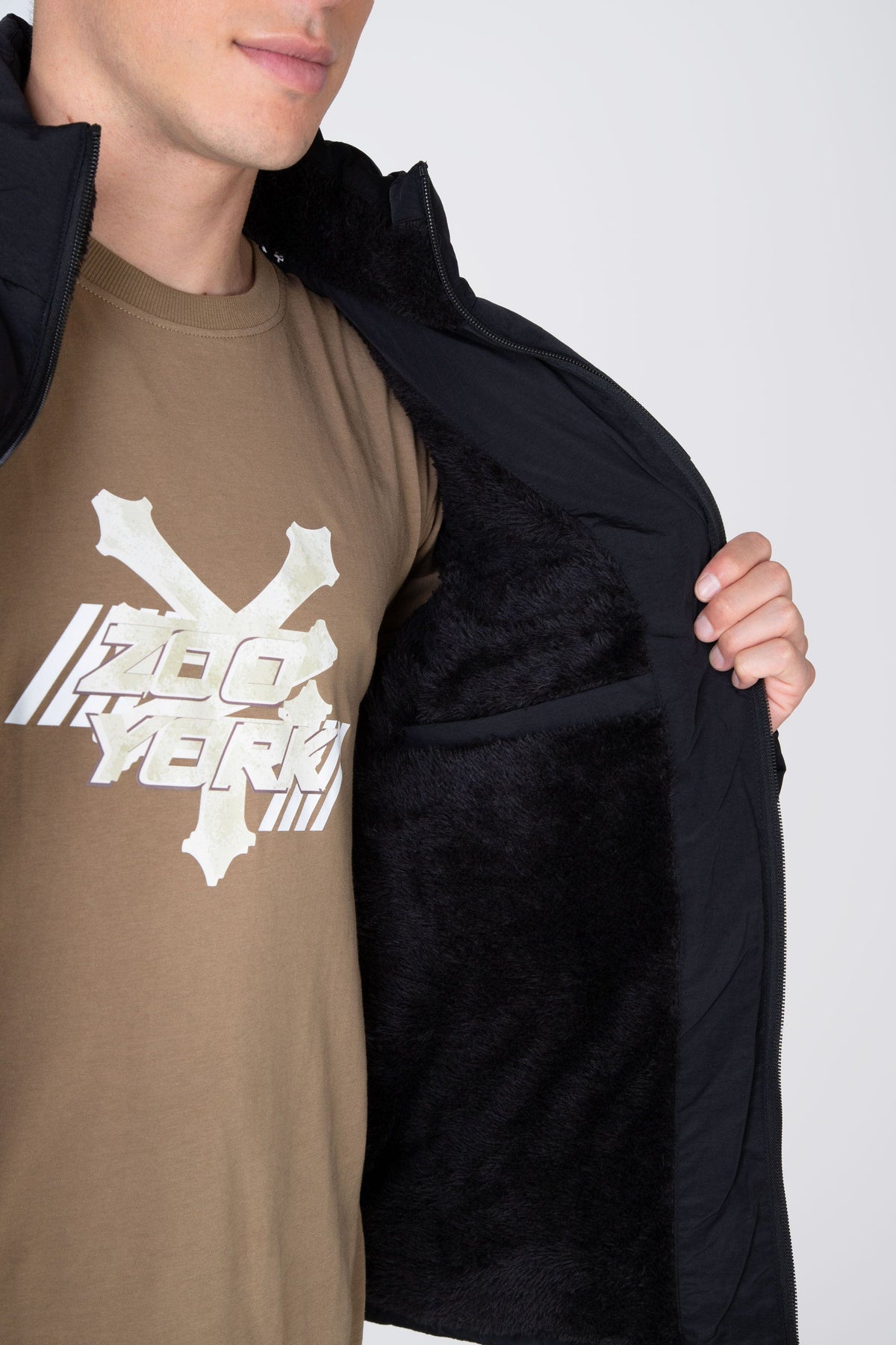 Parka Downtown Core Negro Zoo York