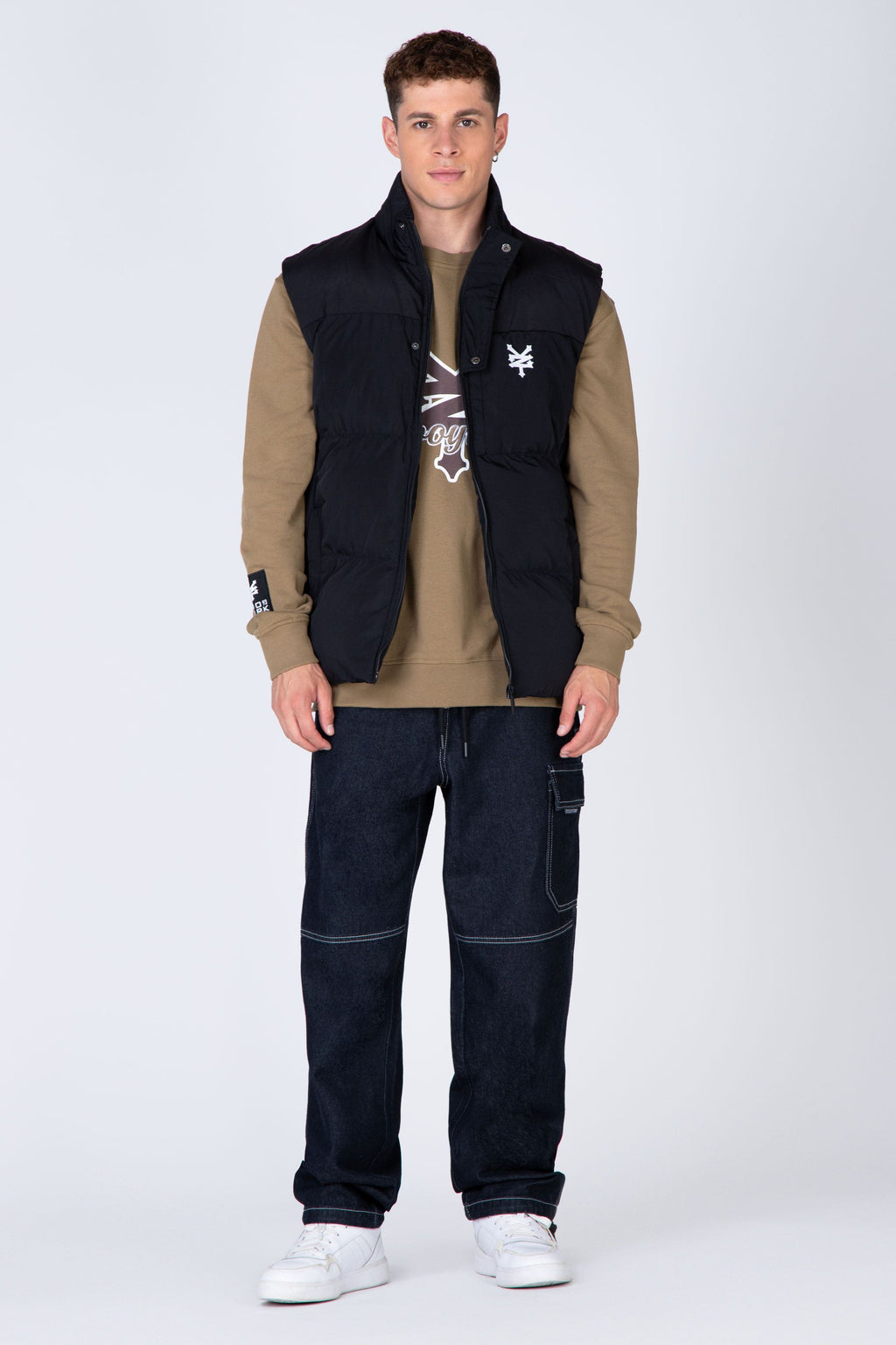 Parka Vest Subway Negro Zoo York