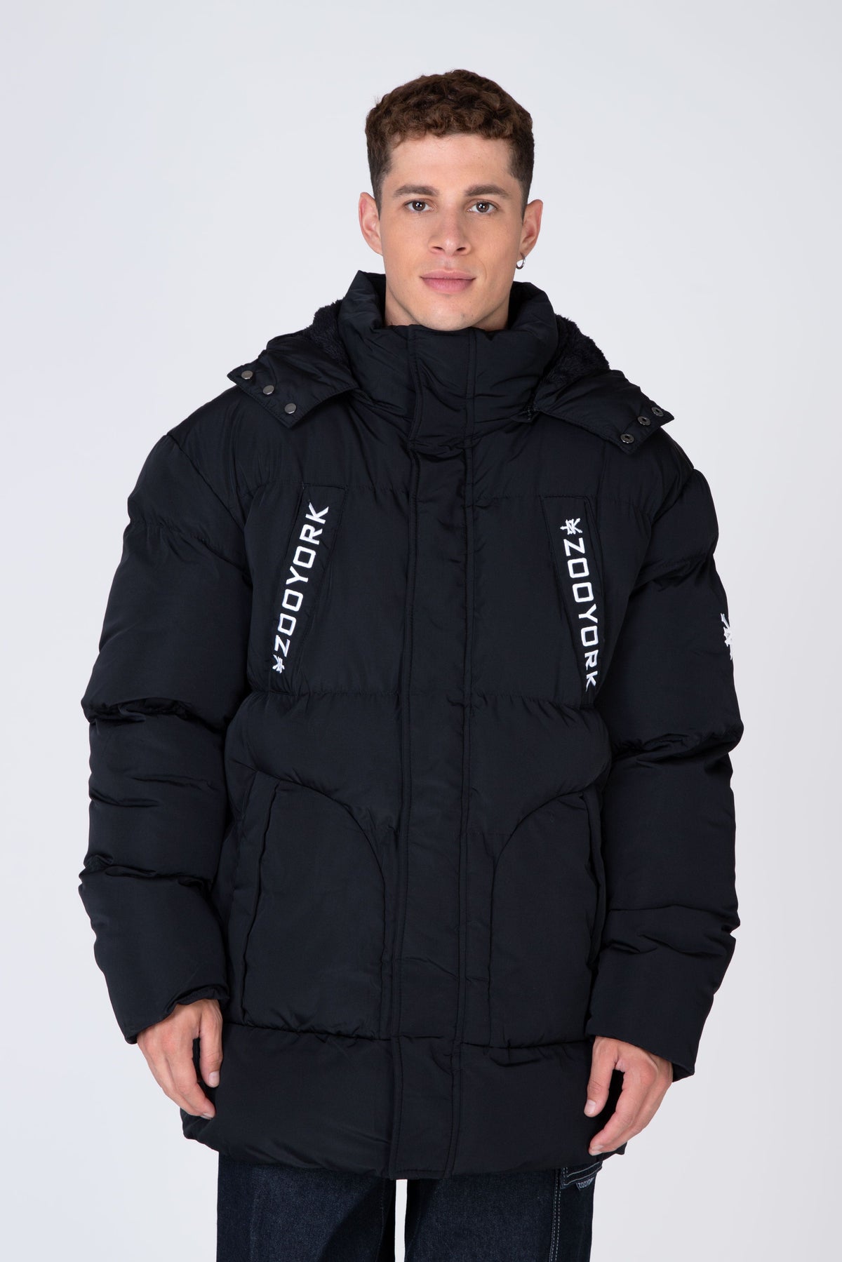 Parka Never Too Basic Negro Zoo York